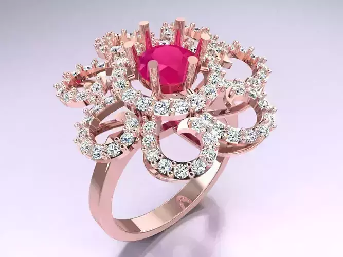 Diamond Ring - Womens Rings - N3506