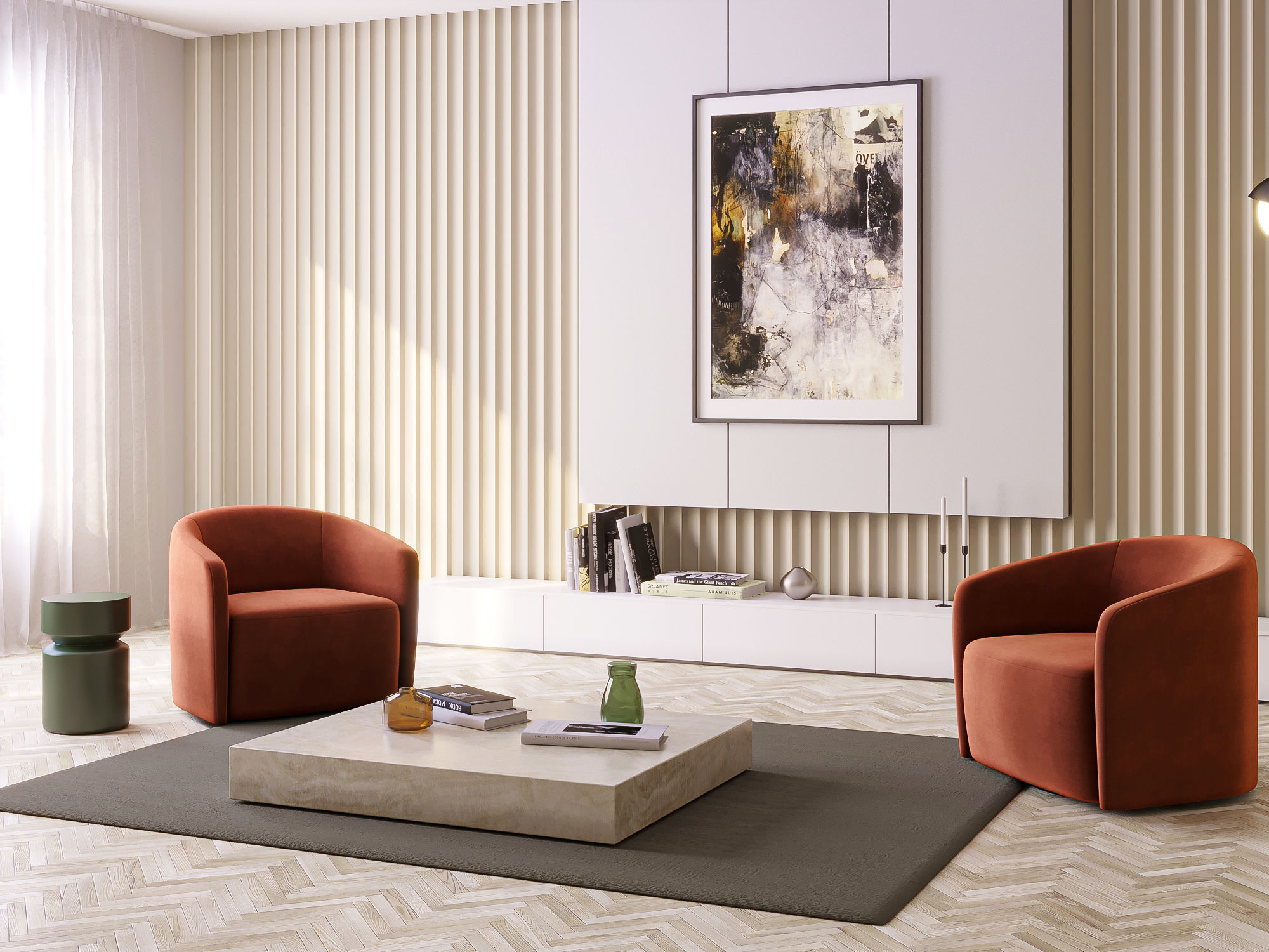 5 Interior living room scene collection Vol 2 _24