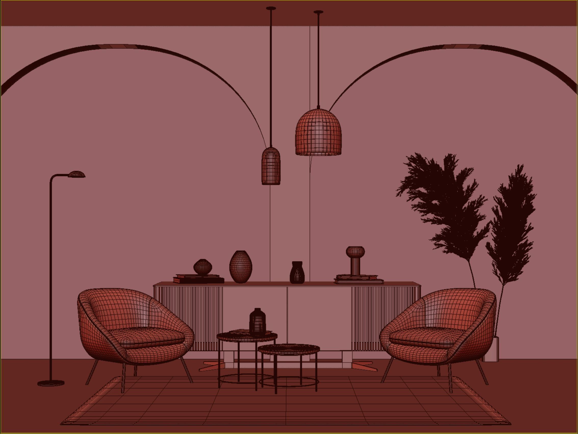 5 Interior living room scene collection Vol 2 _23