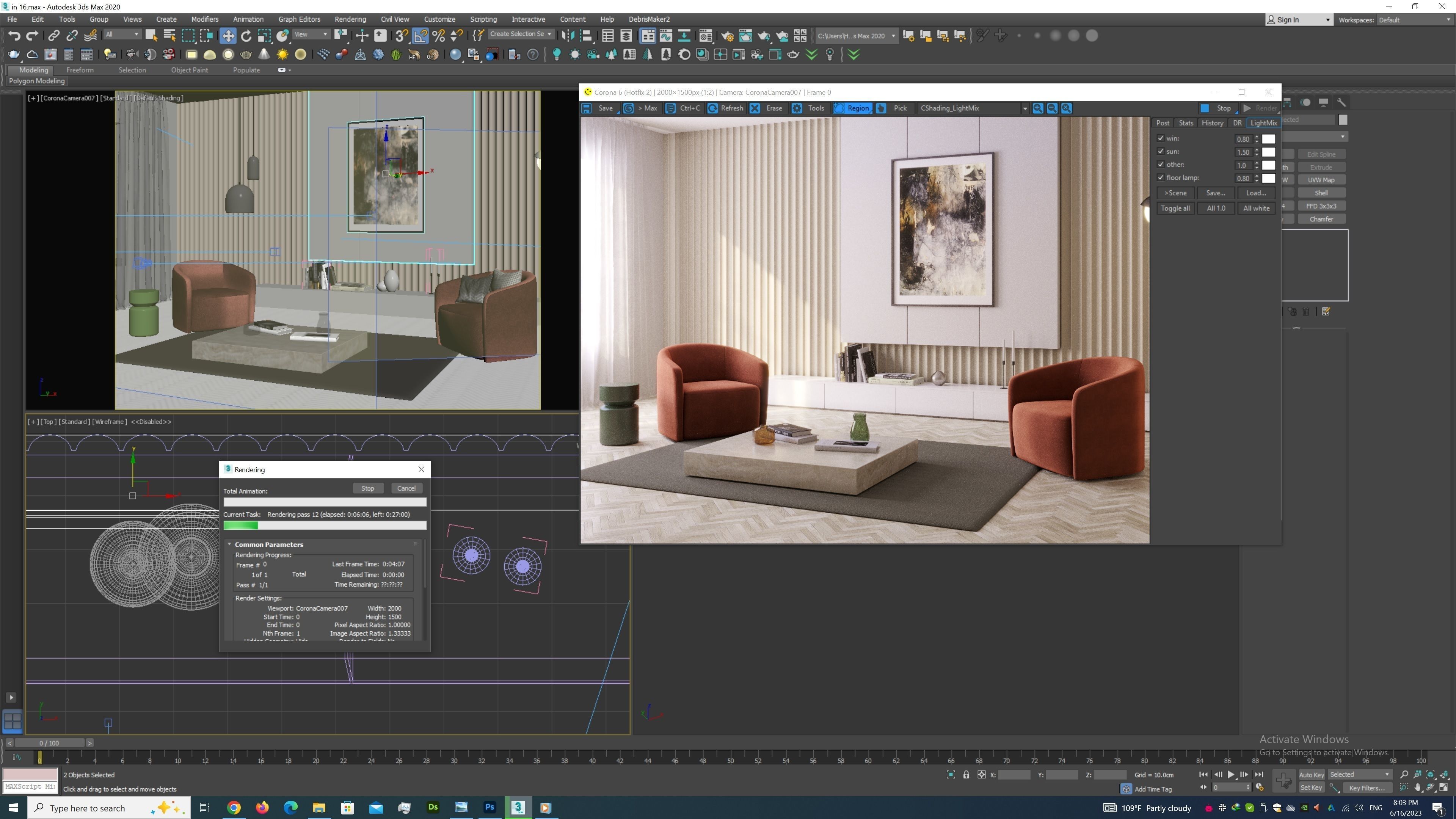 5 Interior living room scene collection Vol 2 _27