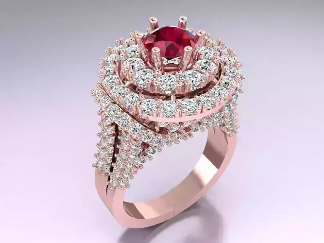 Diamond Ring - Womens Rings - N4086