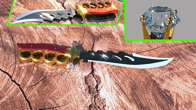 Dagger 3D model