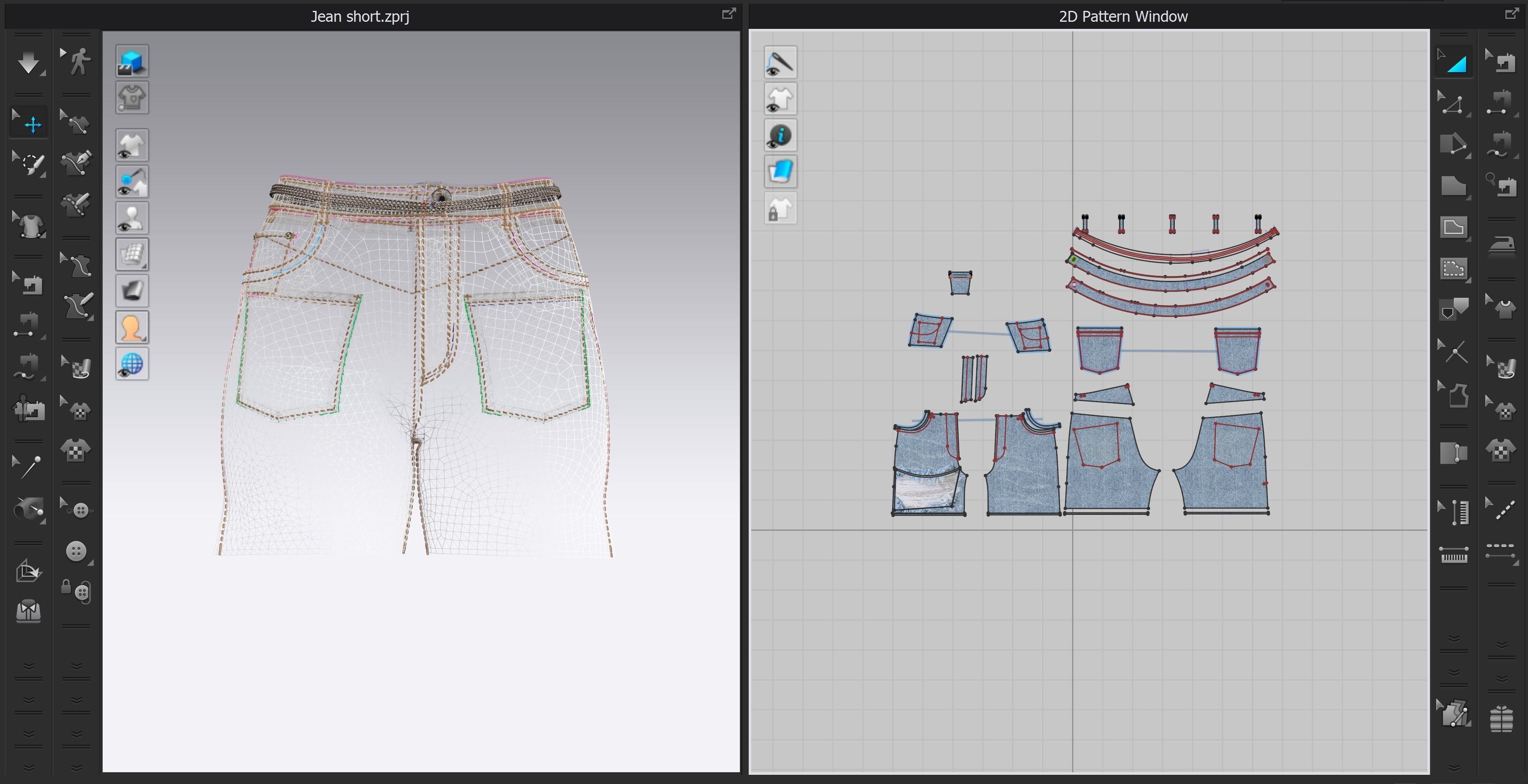 Female Outfit 3D model_8