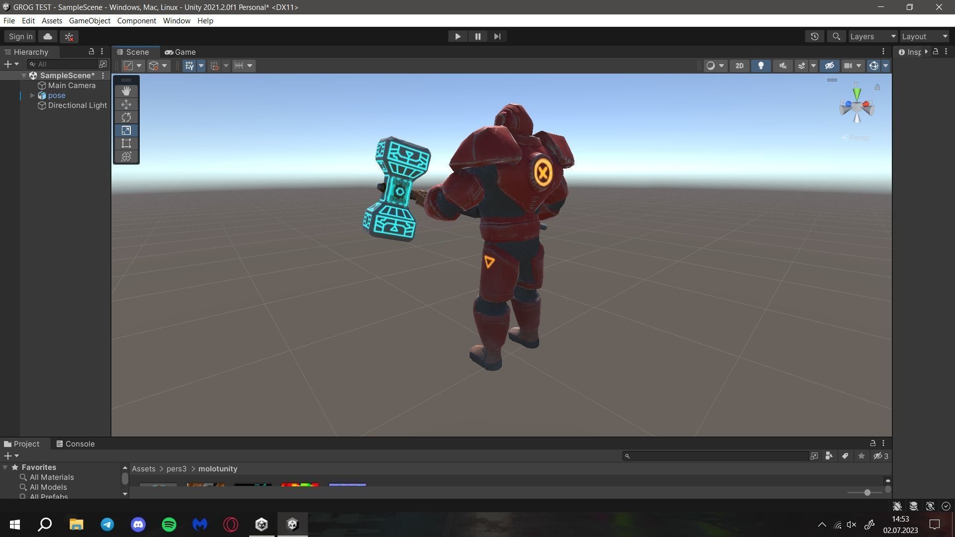 Futuristic hitman hunter assassin cyborg killer Sci-fi Low-poly 3D model_18