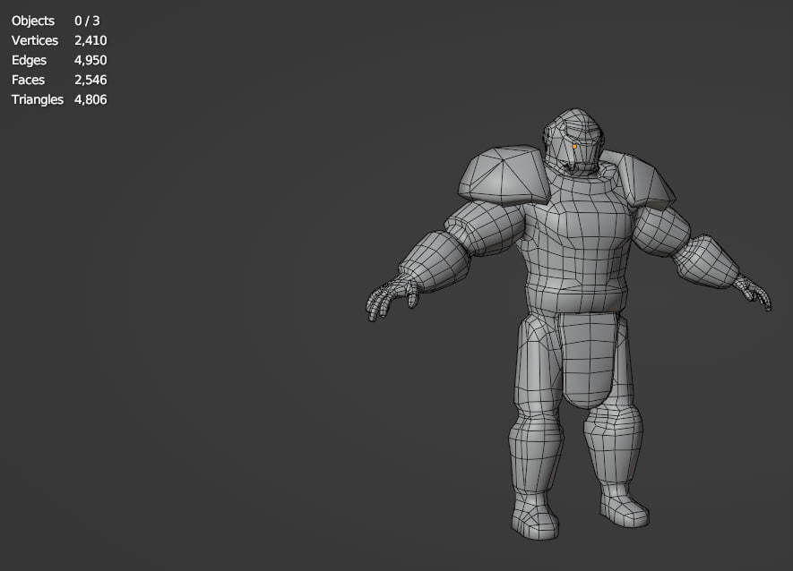 Futuristic hitman hunter assassin cyborg killer Sci-fi Low-poly 3D model_15