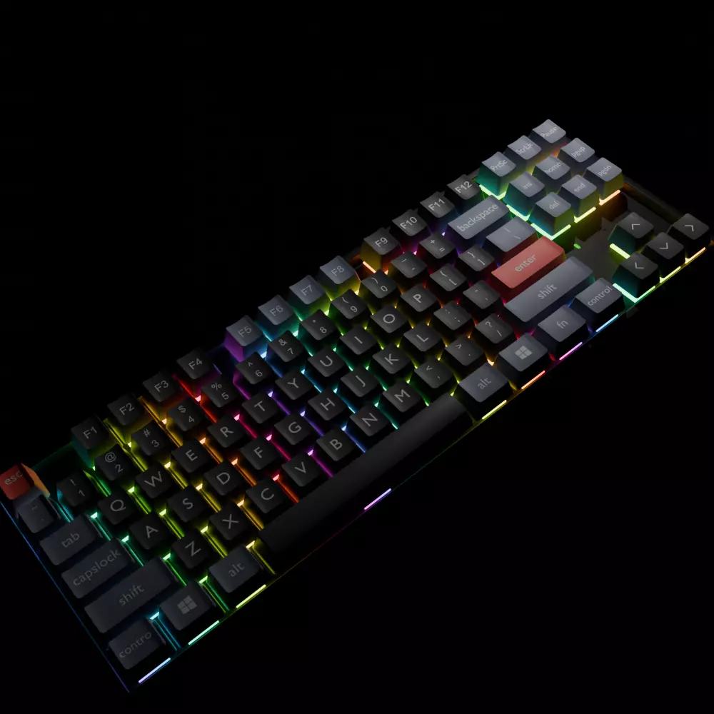 Keyboard - RGB 3d model Free low-poly 3D model