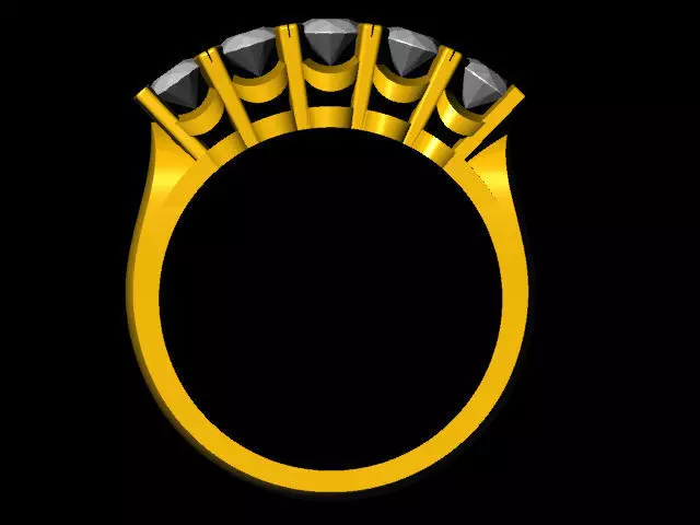 Ring woman Free 3D print model