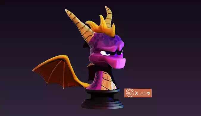 Spyro - Zbrush 3D model