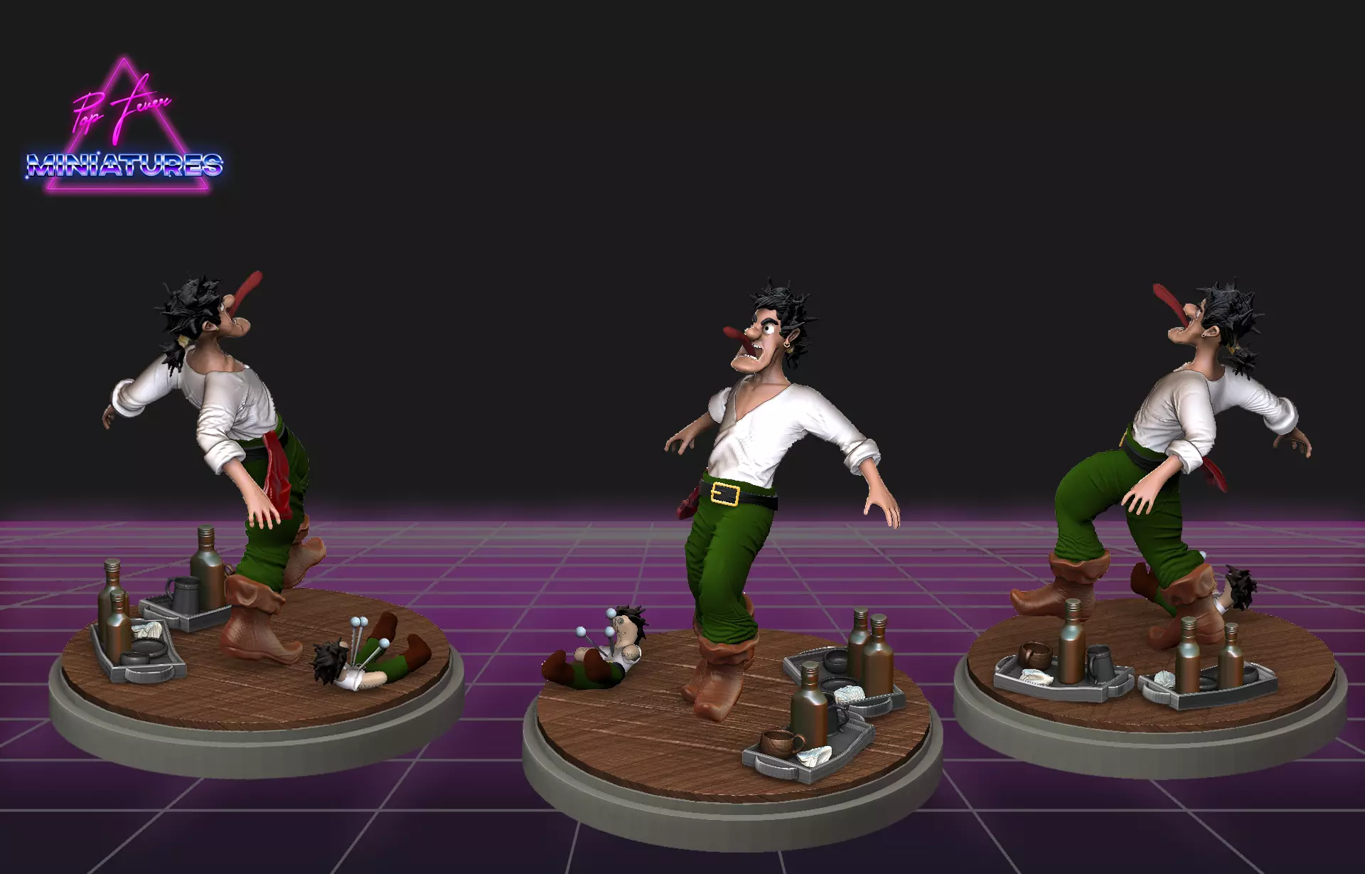Largo LaGrande from Monkey Island 2 3D print model_0