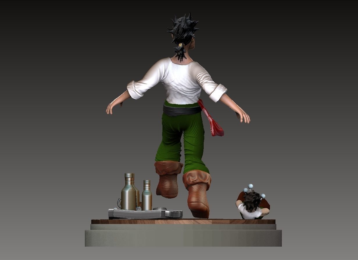 Largo LaGrande from Monkey Island 2 3D print model_4
