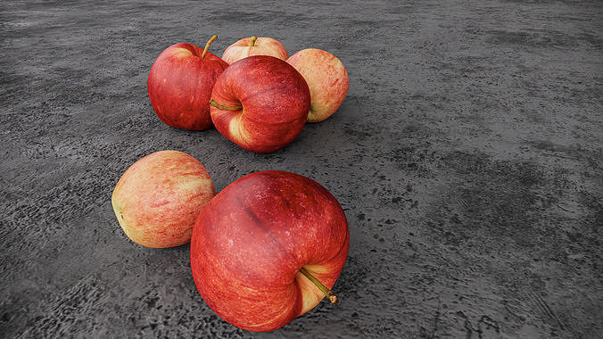 Apples 3D model