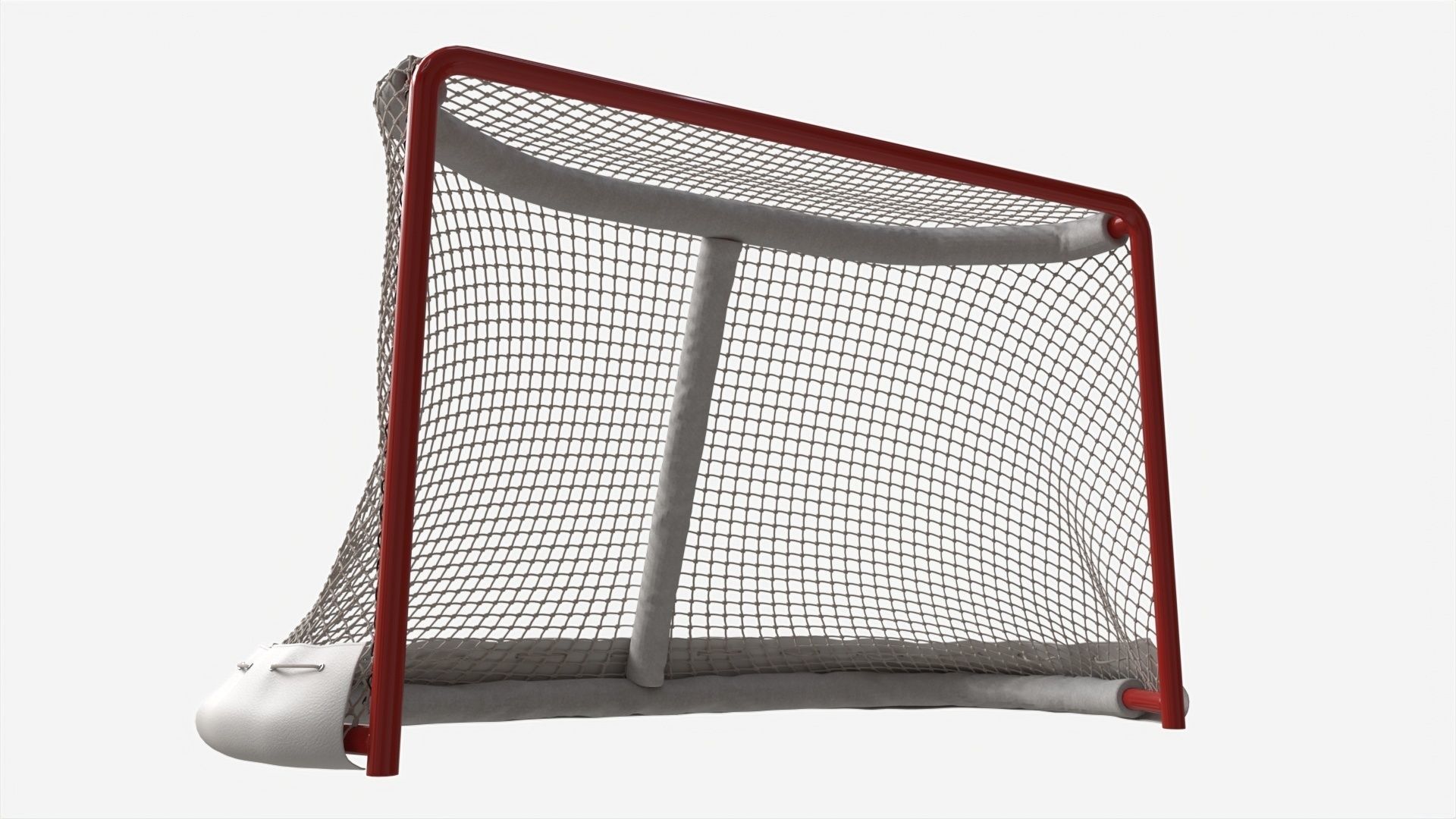 Ice Hockey Goal 3D model_1