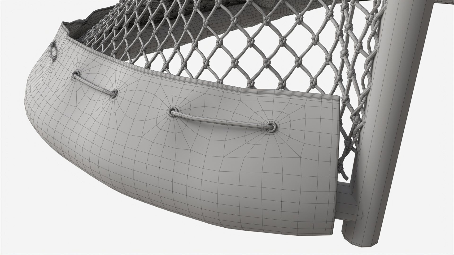 Ice Hockey Goal 3D model_7