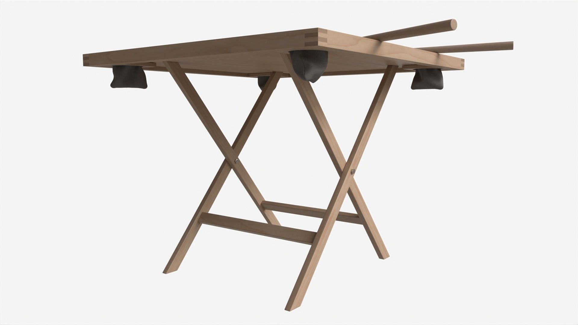 Novus Game Table Set 3D model_3