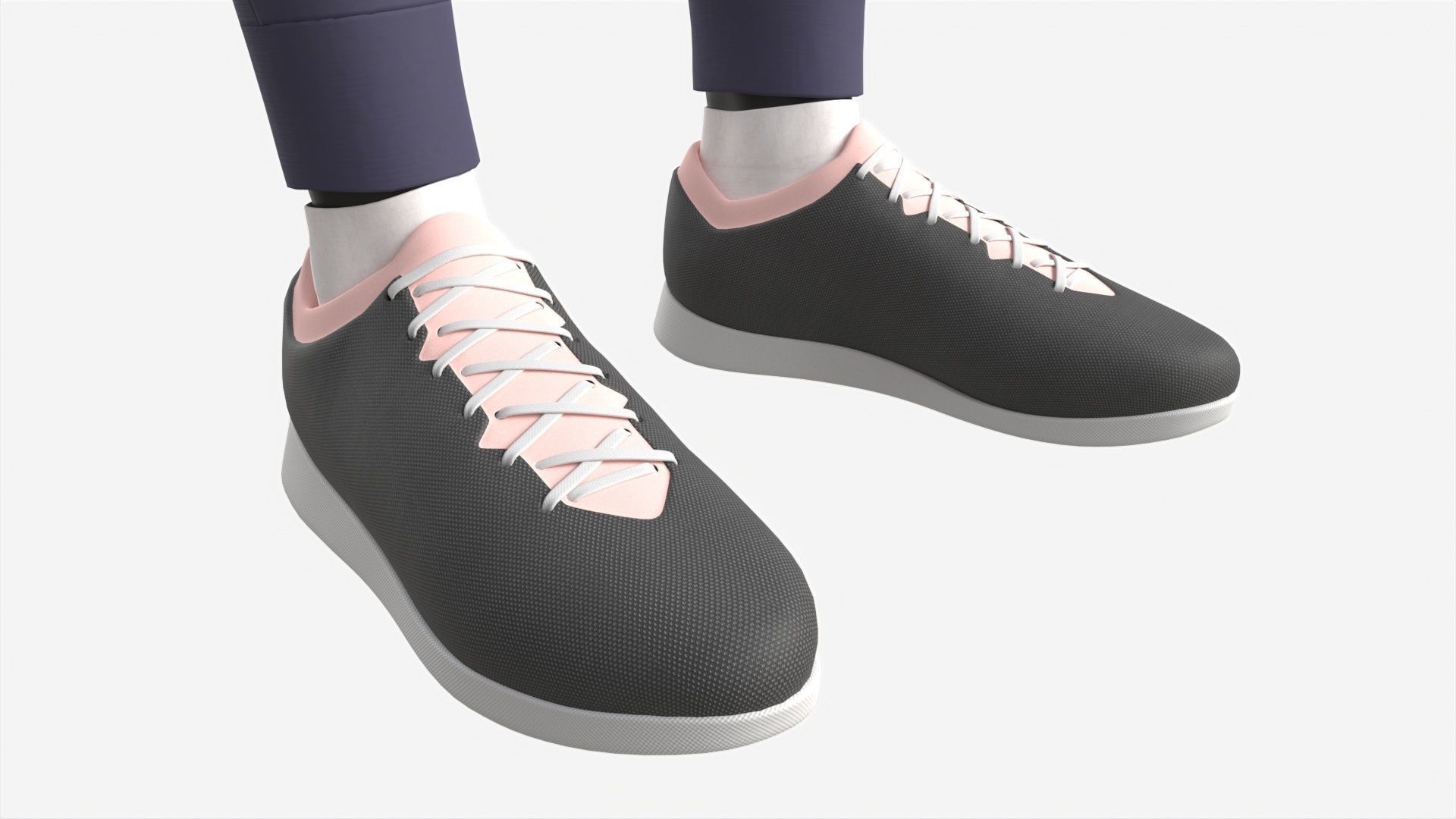 Female Mannequin in Sport Clothes 3D model_4