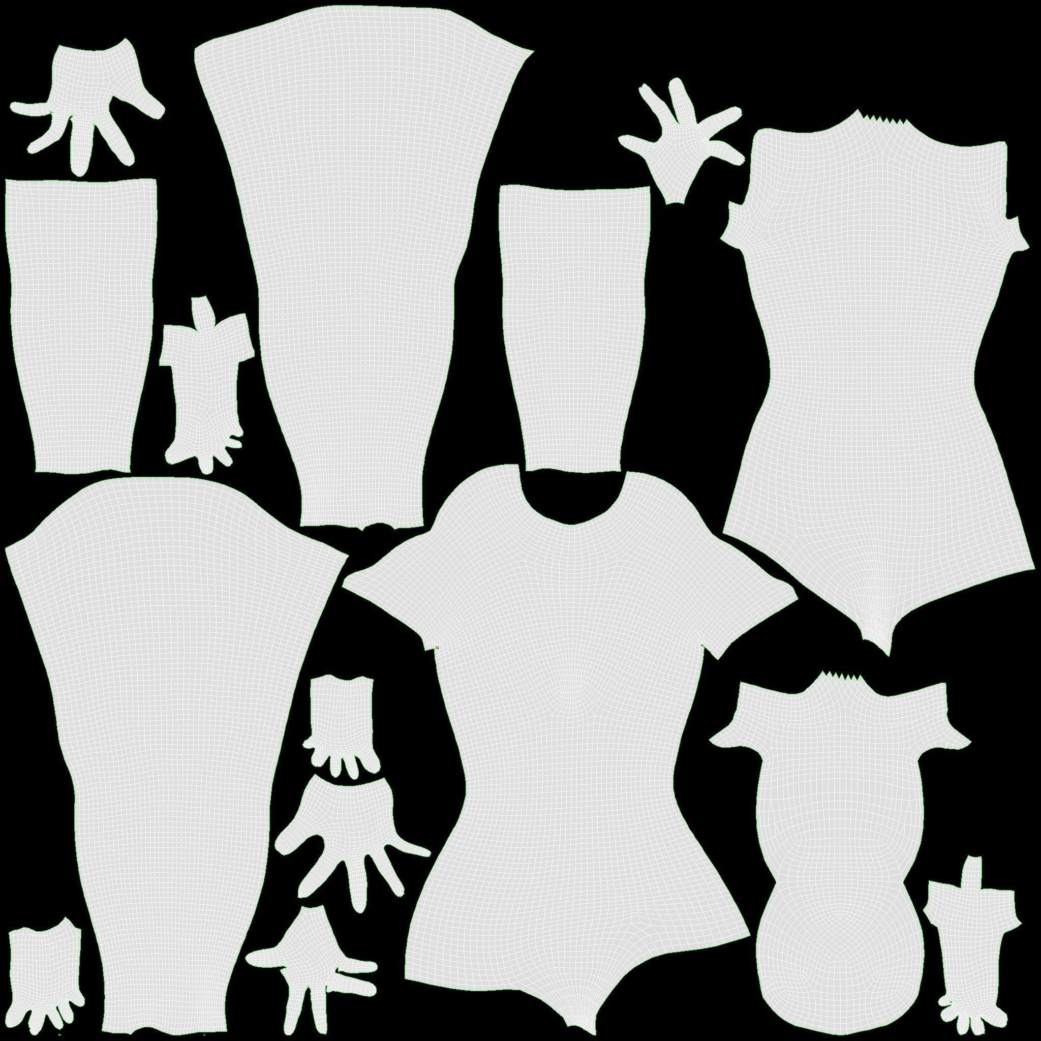 Female Mannequin in Sport Clothes 3D model_11