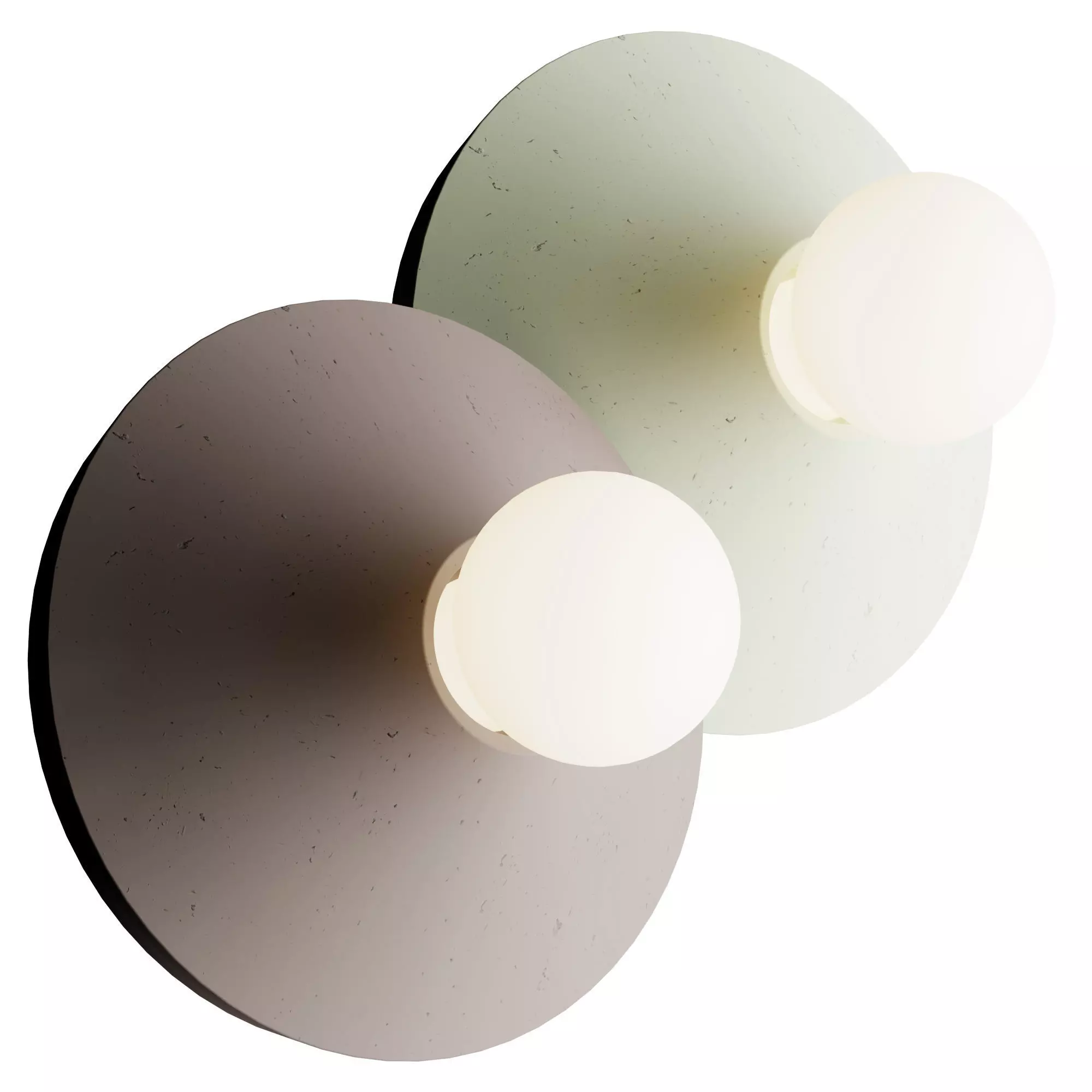 Plato Design AD Wall Light 3D model_0