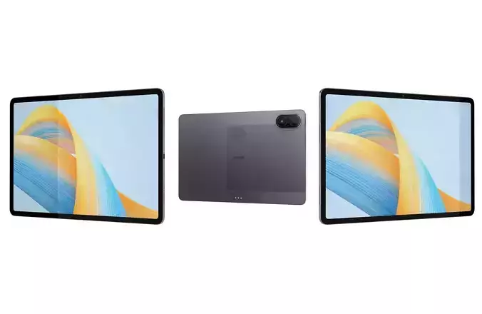 Honor Pad V8 Black Low-poly 3D model