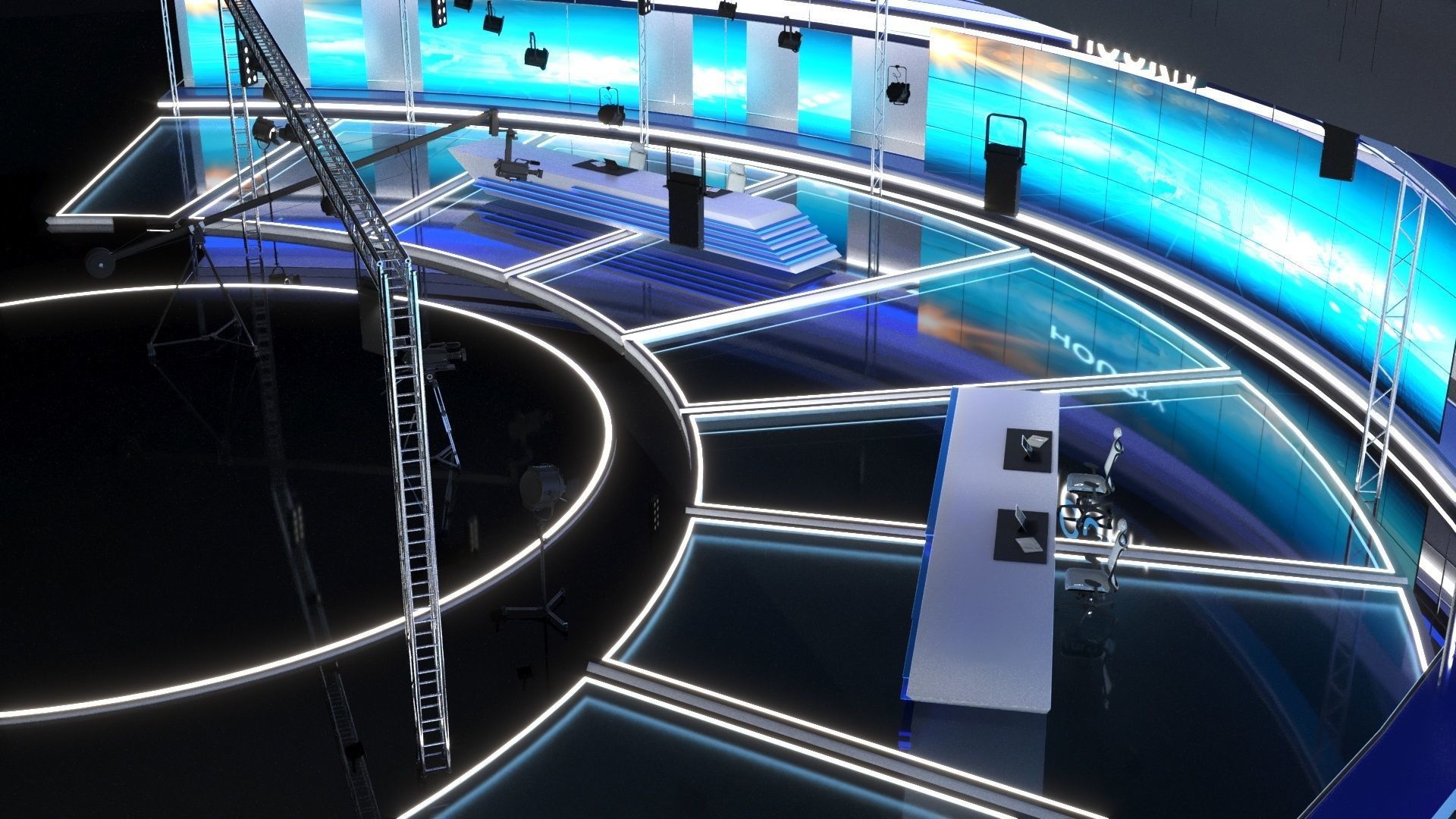 VR Studio SD 25 3D model_5