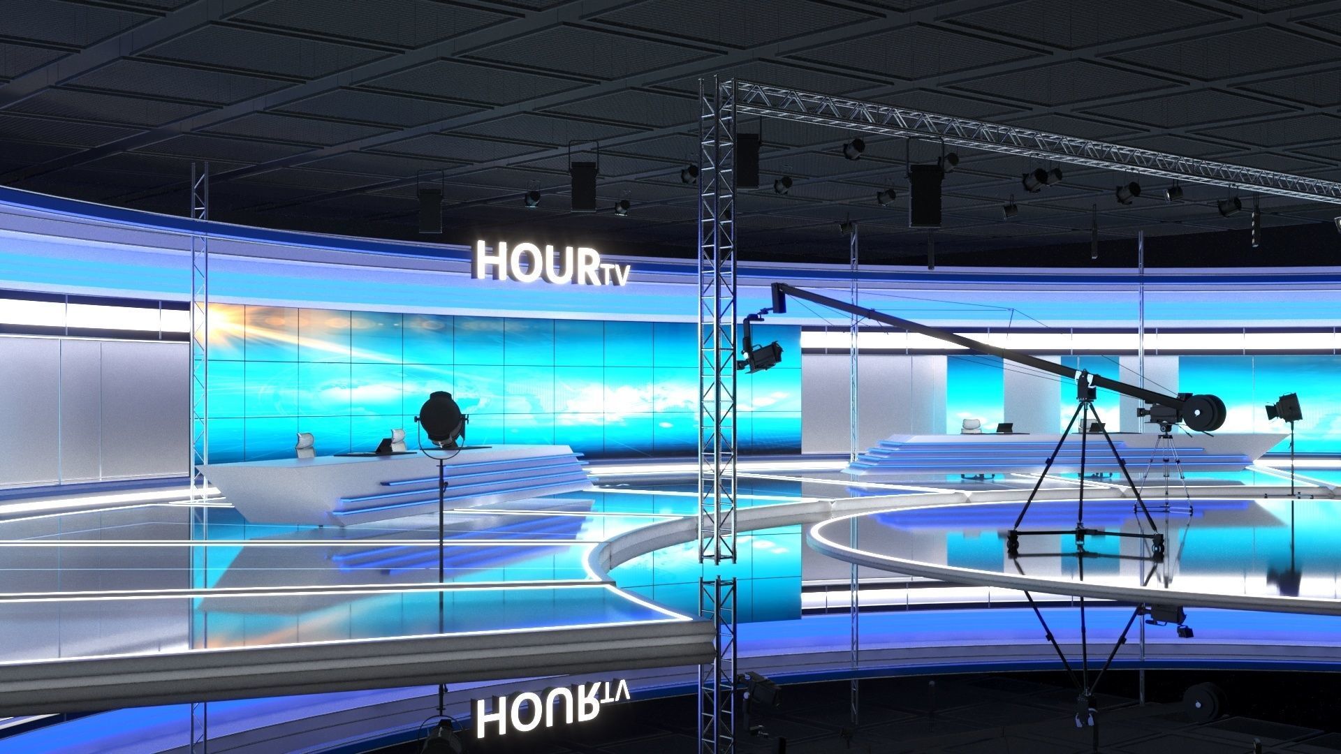 VR Studio SD 25 3D model_2