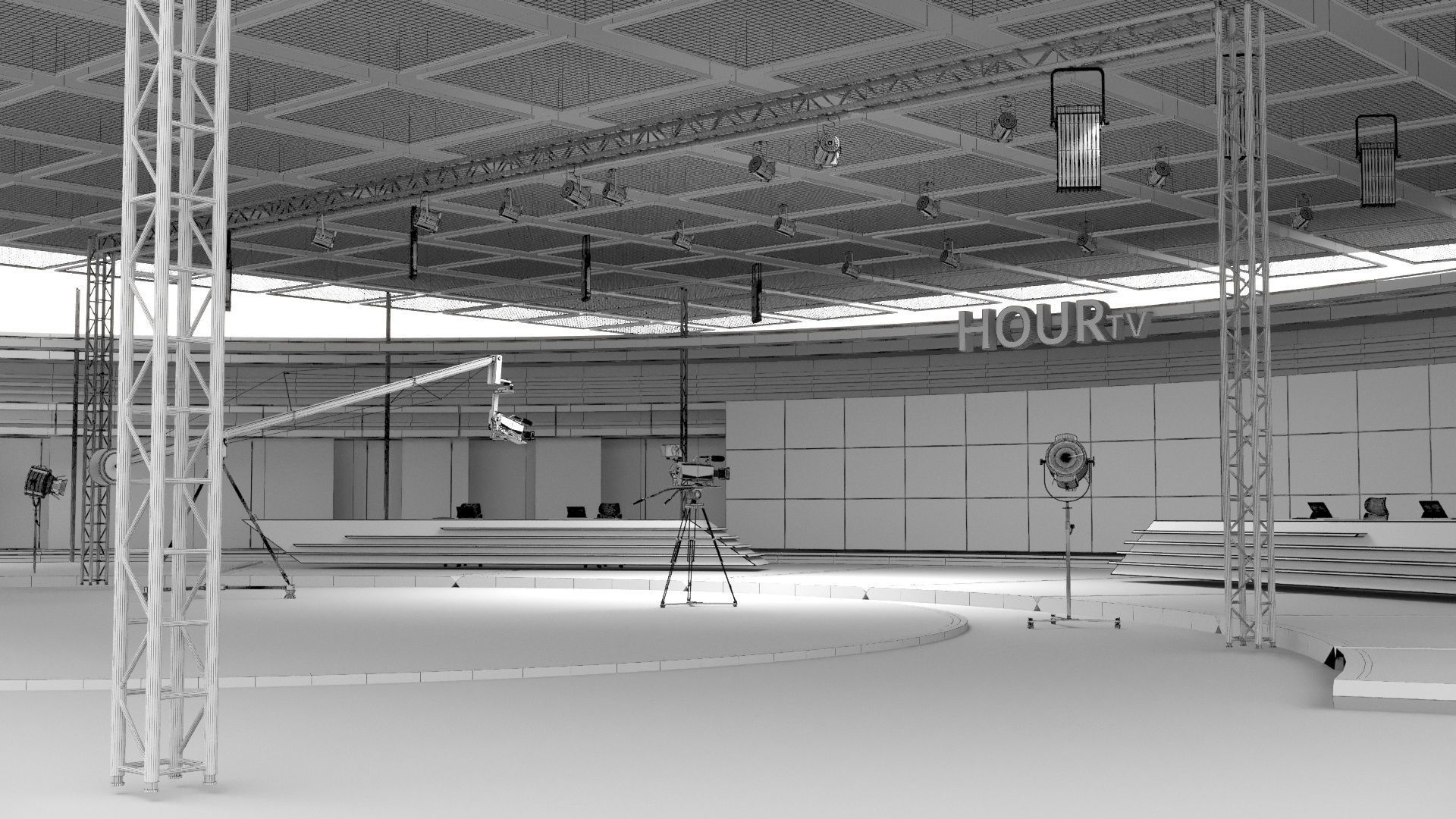 VR Studio SD 25 3D model_7