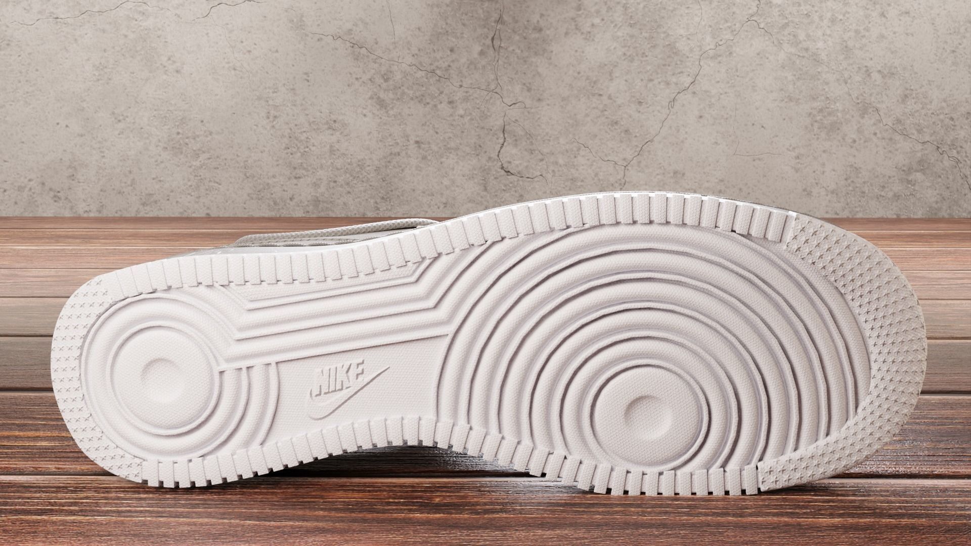 Nike Air Force 1 Custom 3D model_5