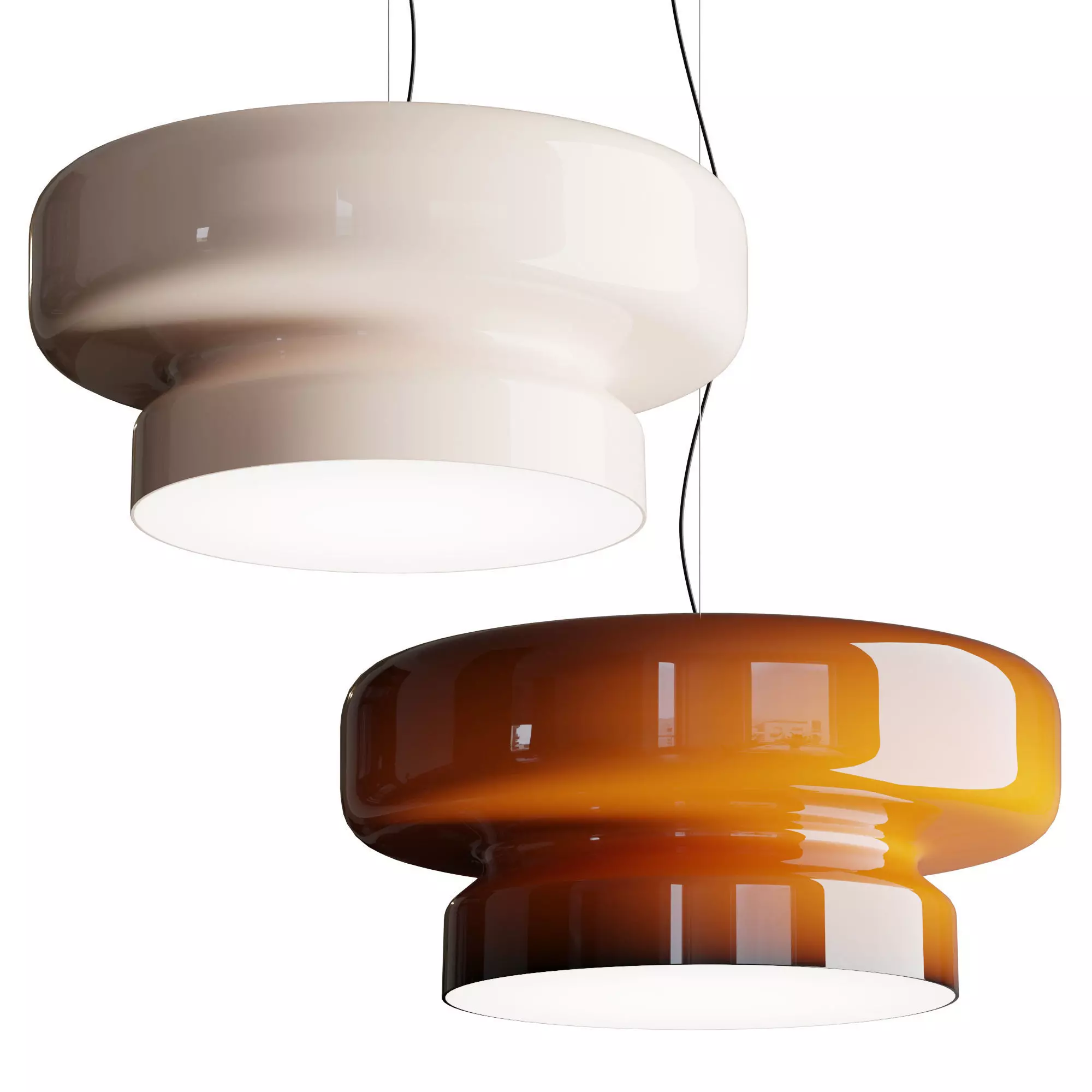 Marset BOHEMIA Hanging lamp 3D model_0
