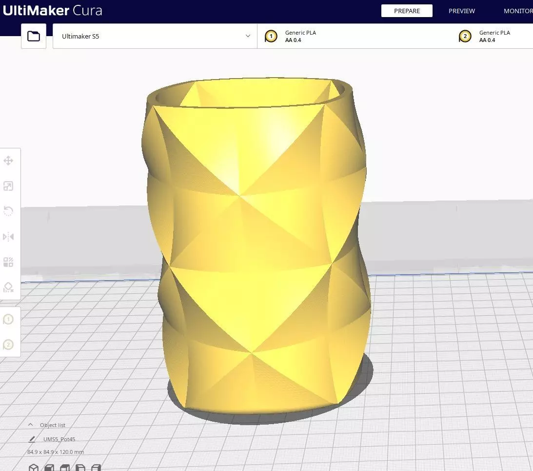 Garden Pot 45 3D print model_0