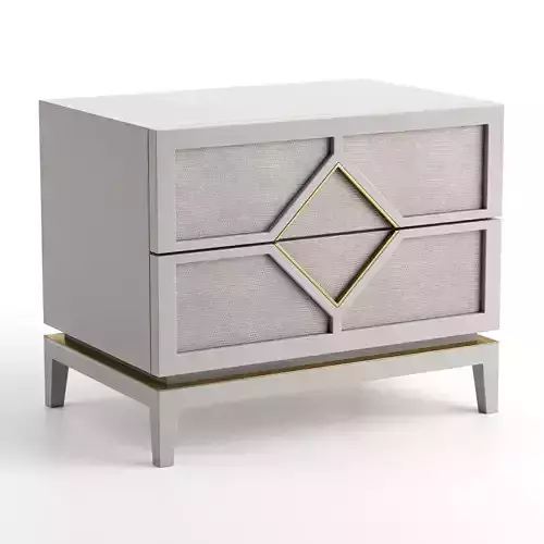 Frato - Diamond Bedside Table
