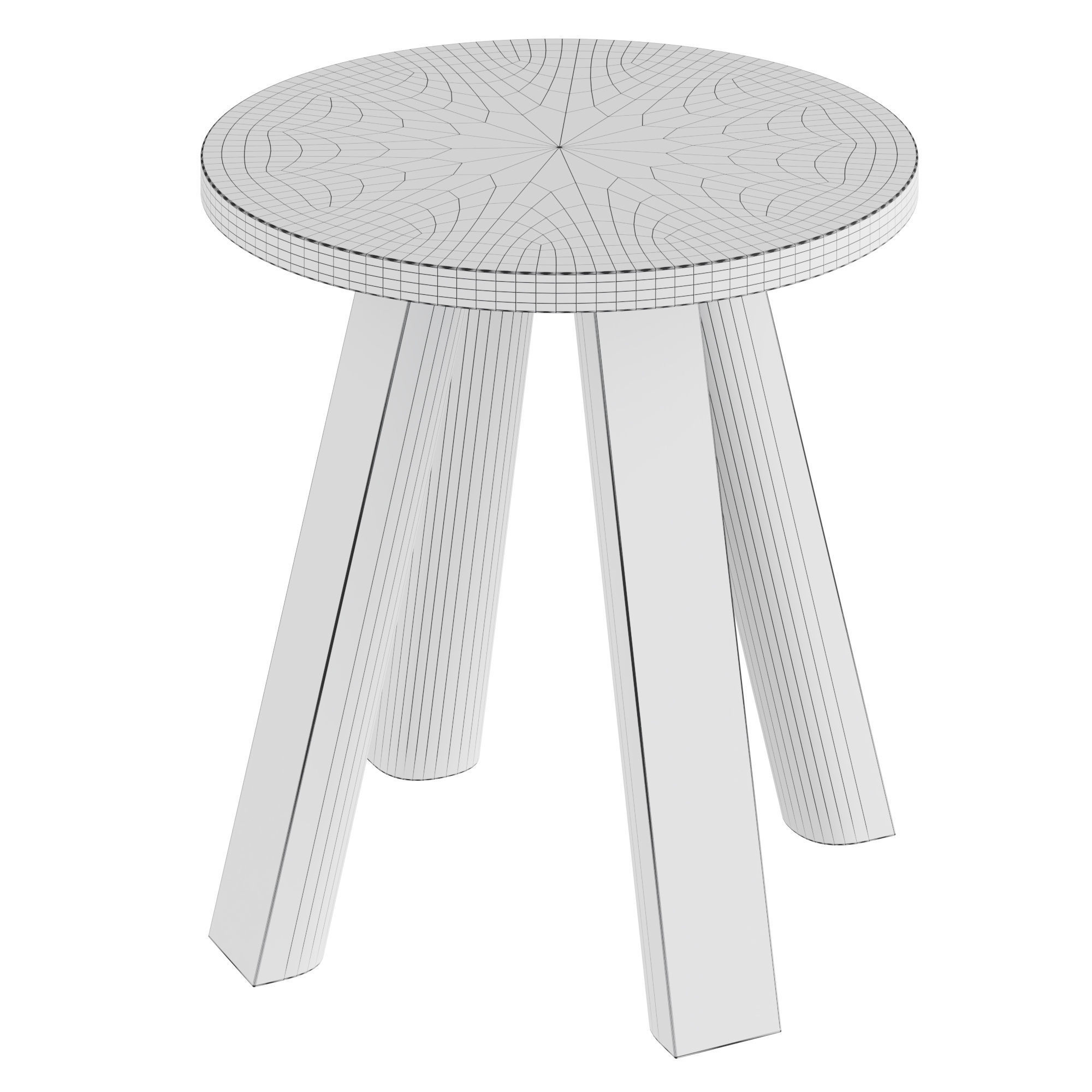 BuzziSpace BUZZIMILK TABLE table 3D model_3