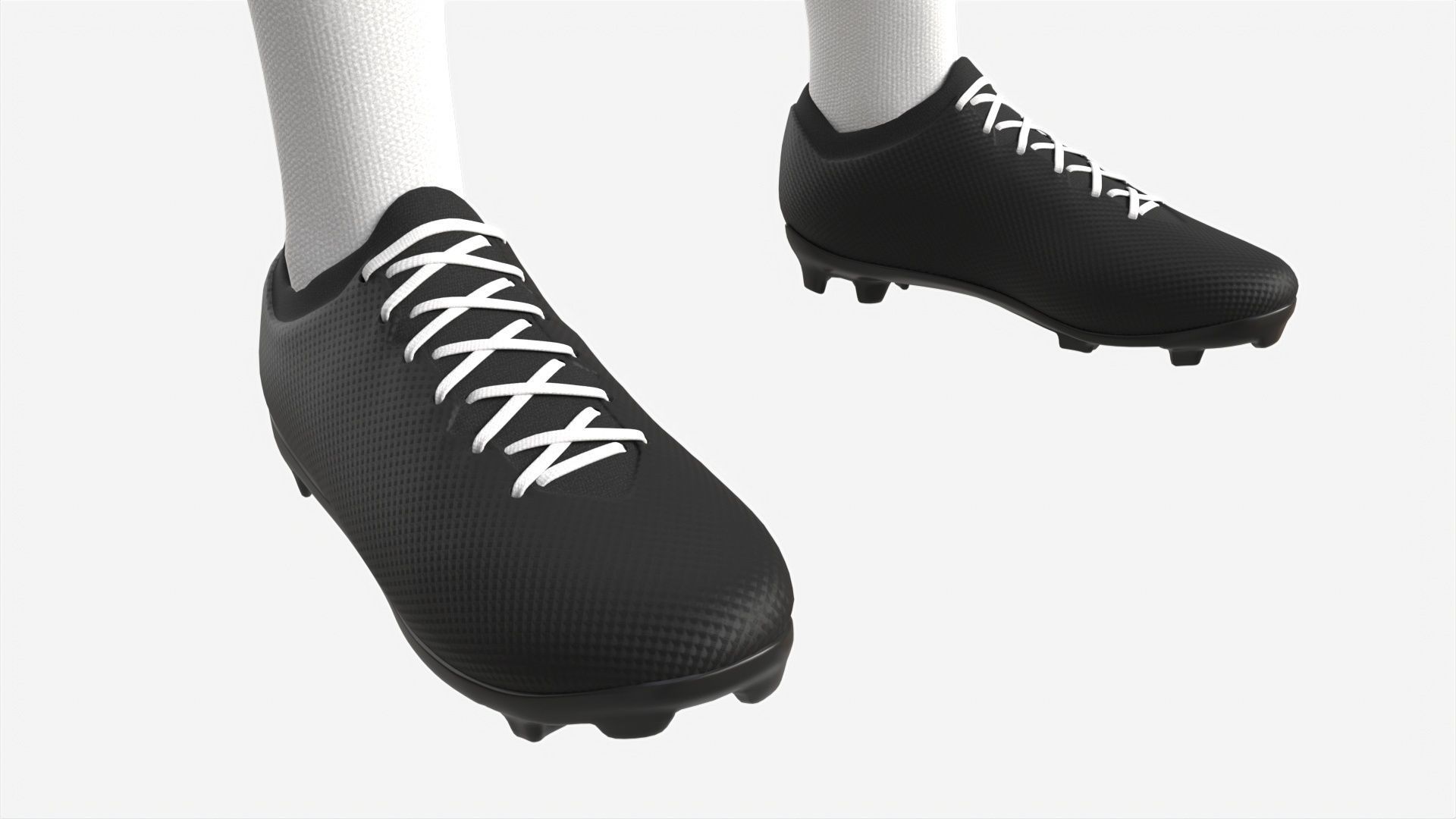 Male Mannequin in Soccer Uniform 3D model_6