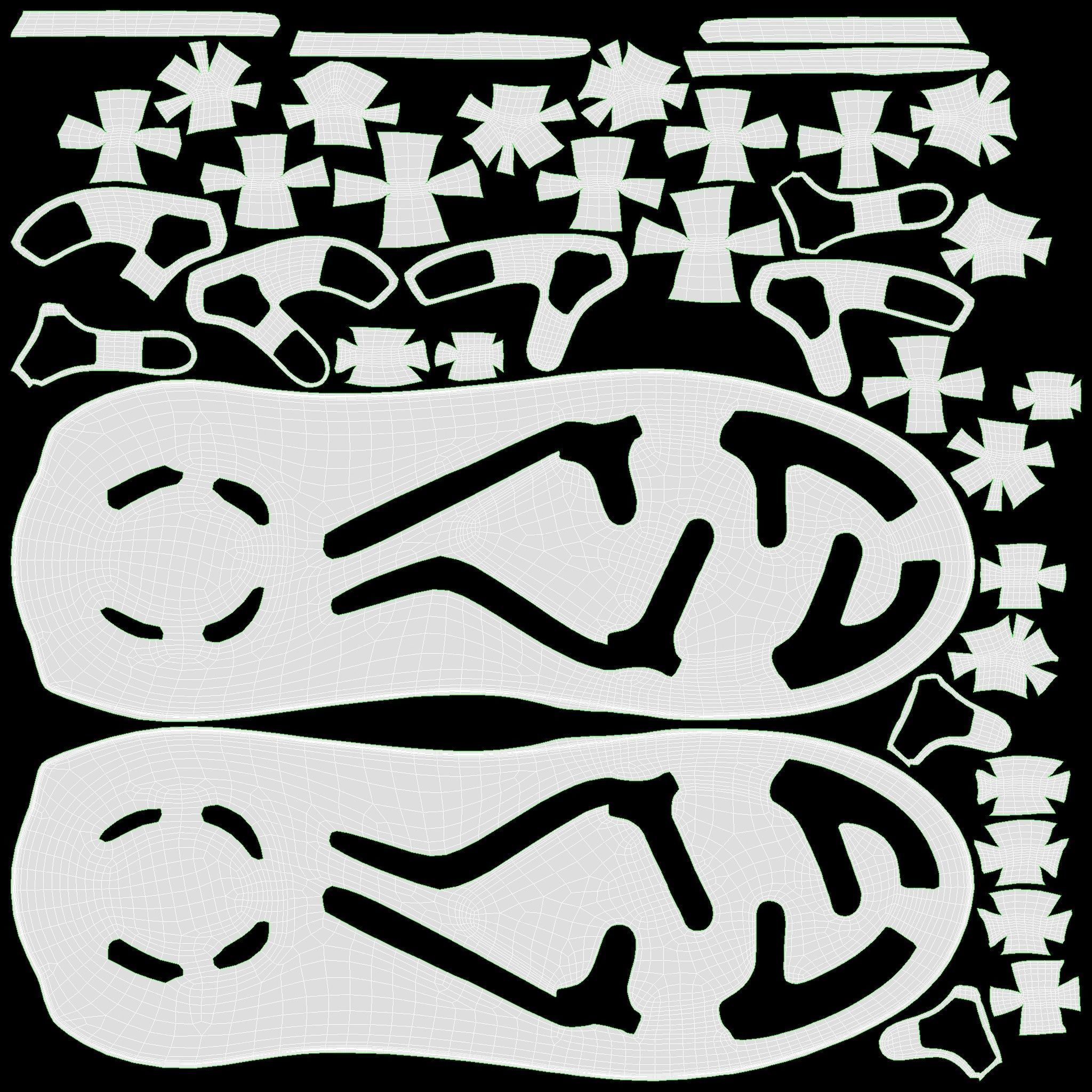 Male Mannequin in Soccer Uniform 3D model_13