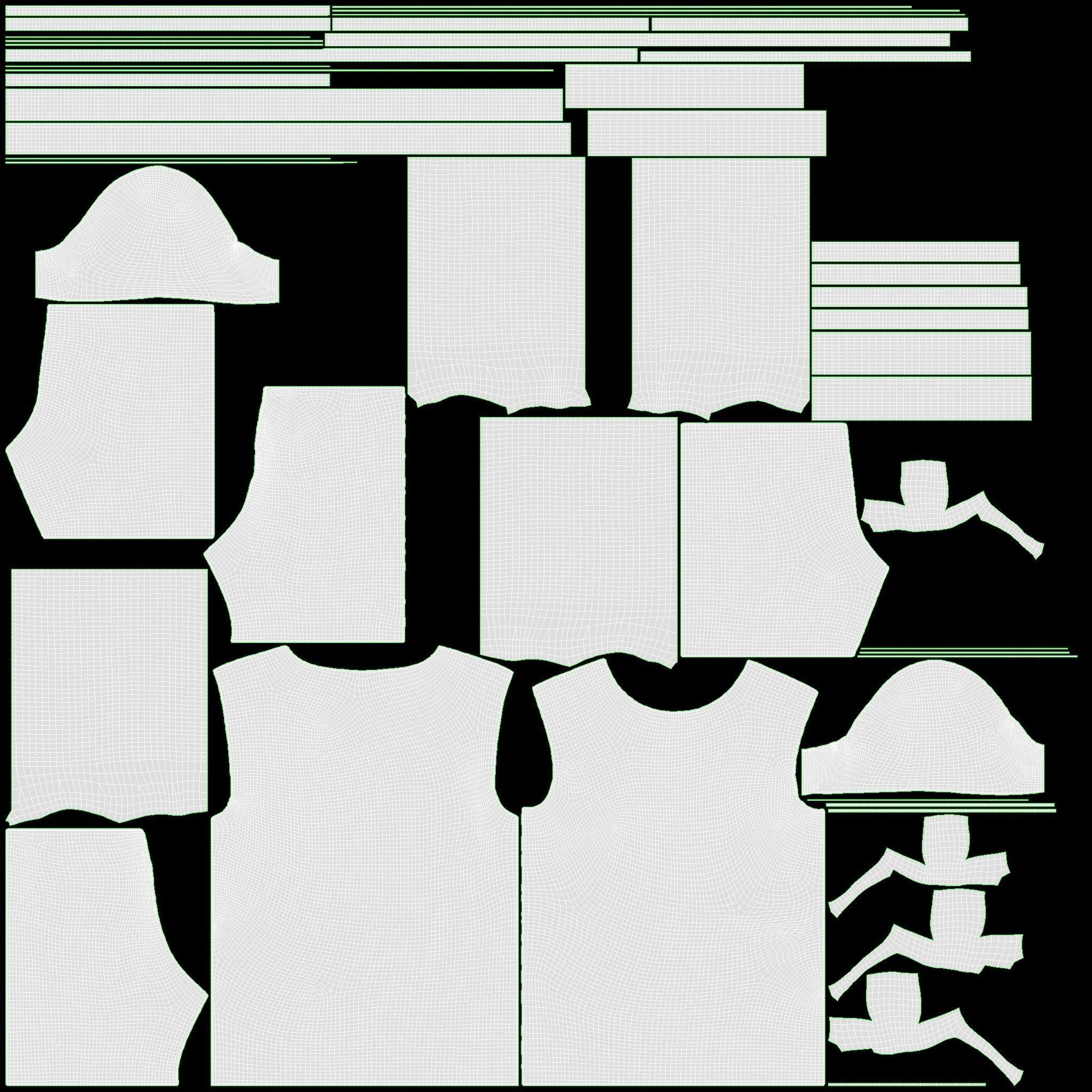 Male Mannequin in Soccer Uniform 3D model_11