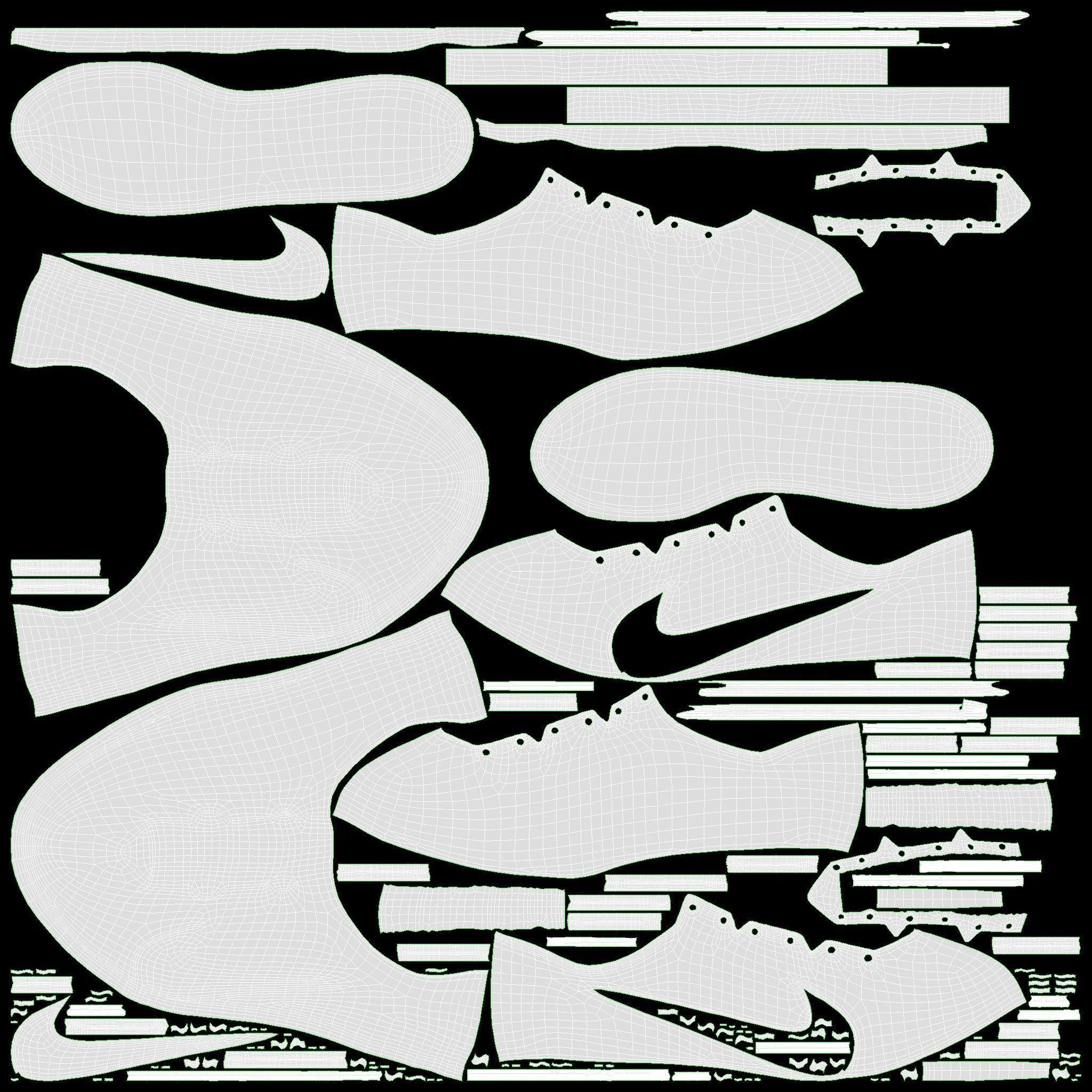 Male Mannequin in Soccer Uniform in Action 01 3D model_12