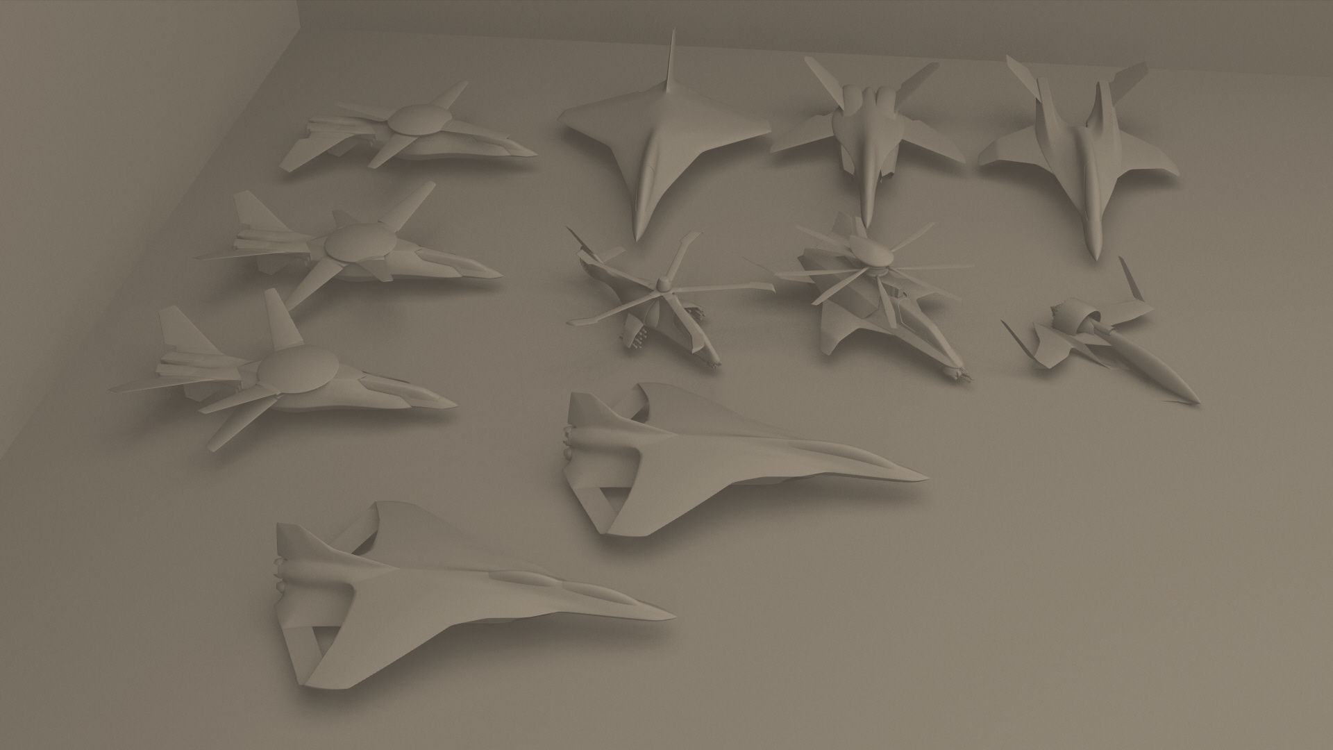 helicopter LHX 3D model_6