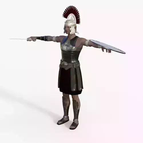 Roman Soldier Rigged