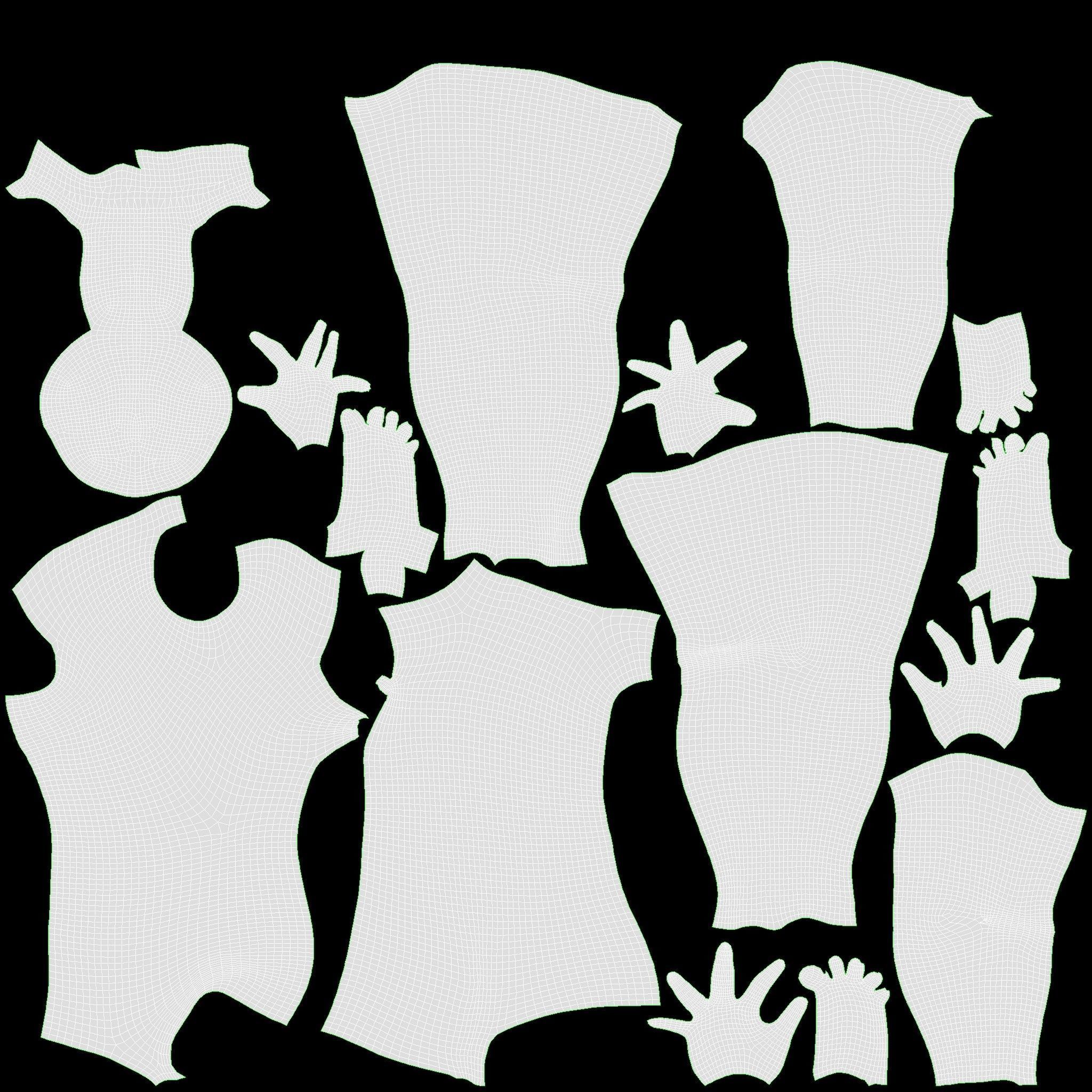 Male Mannequin in Soccer Uniform in Action 02 3D model_12