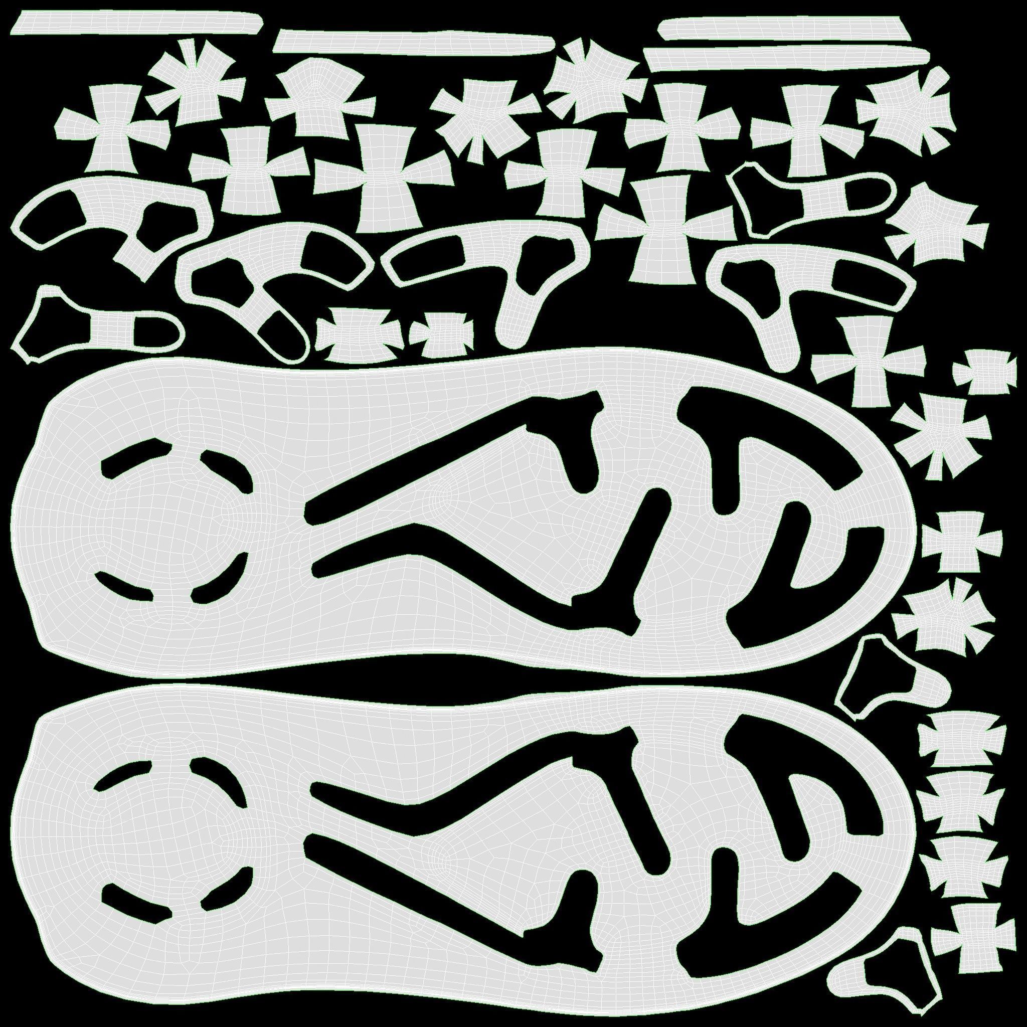 Male Mannequin in Soccer Uniform in Action 02 3D model_13