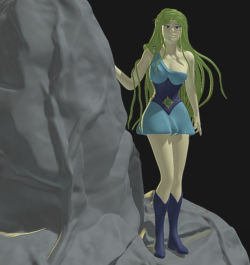 Aphelie - Grendizer 3D print model_4