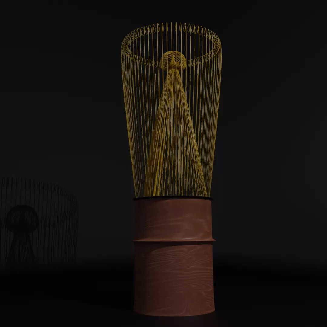Matcha Whisk Free 3D model