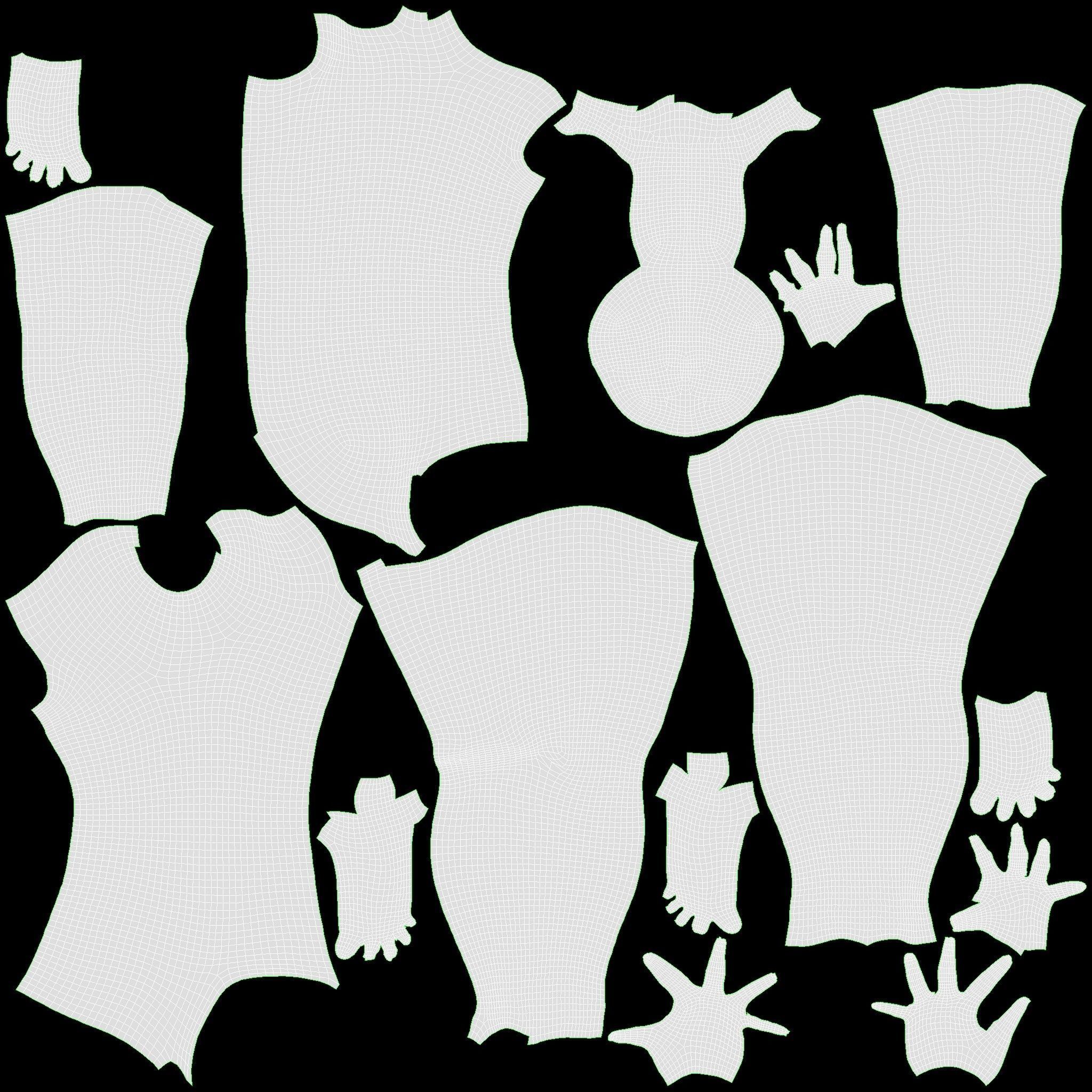 Male Mannequin in Soccer Uniform in Action 03 3D model_14