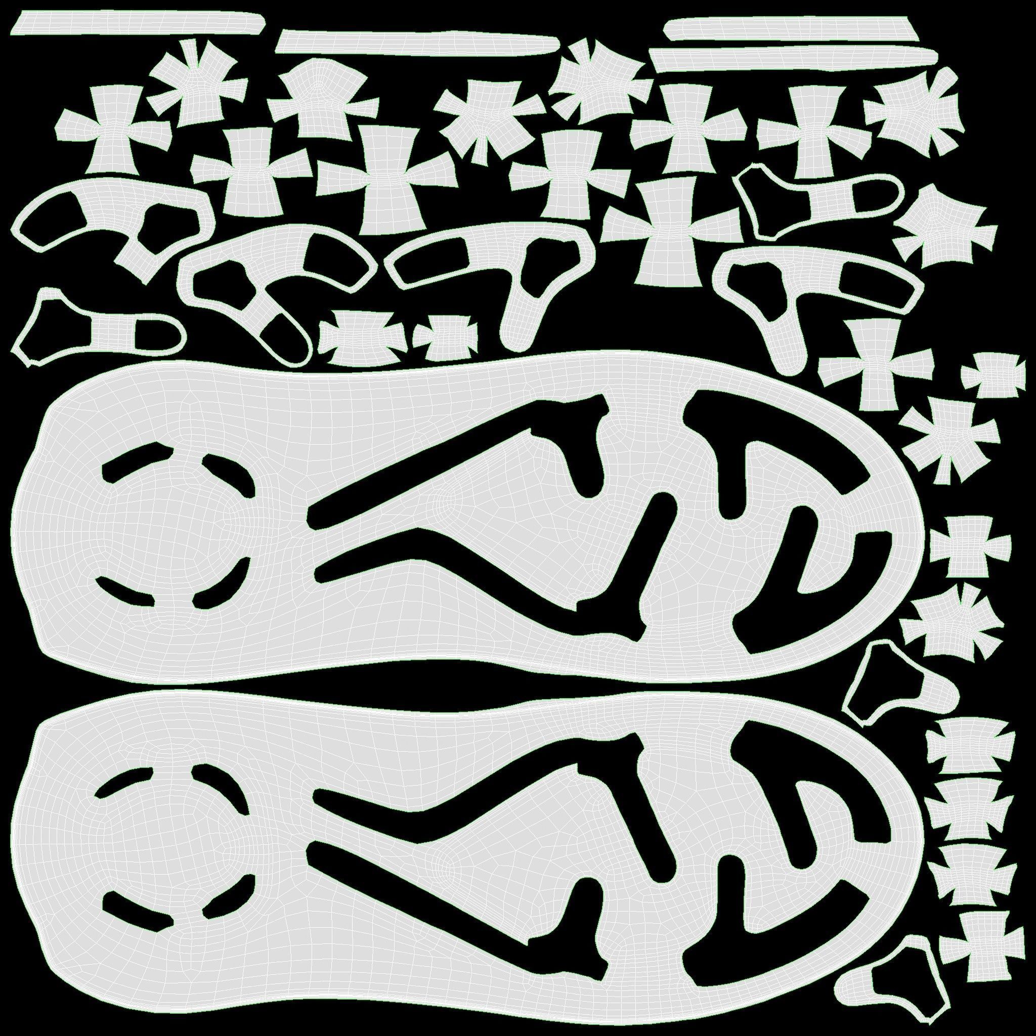 Male Mannequin in Soccer Uniform in Action 03 3D model_15