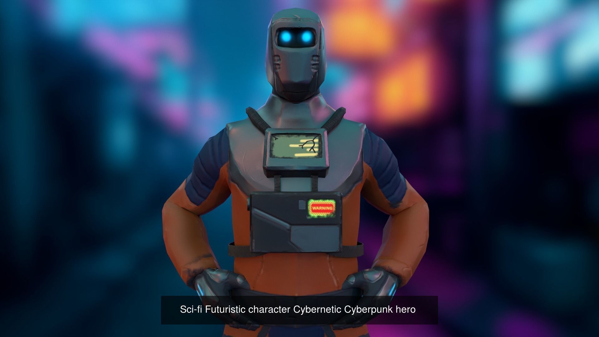 Tech Titans Guardians of the Sci-Fi Galaxy Rigged 3D Model Collection_5