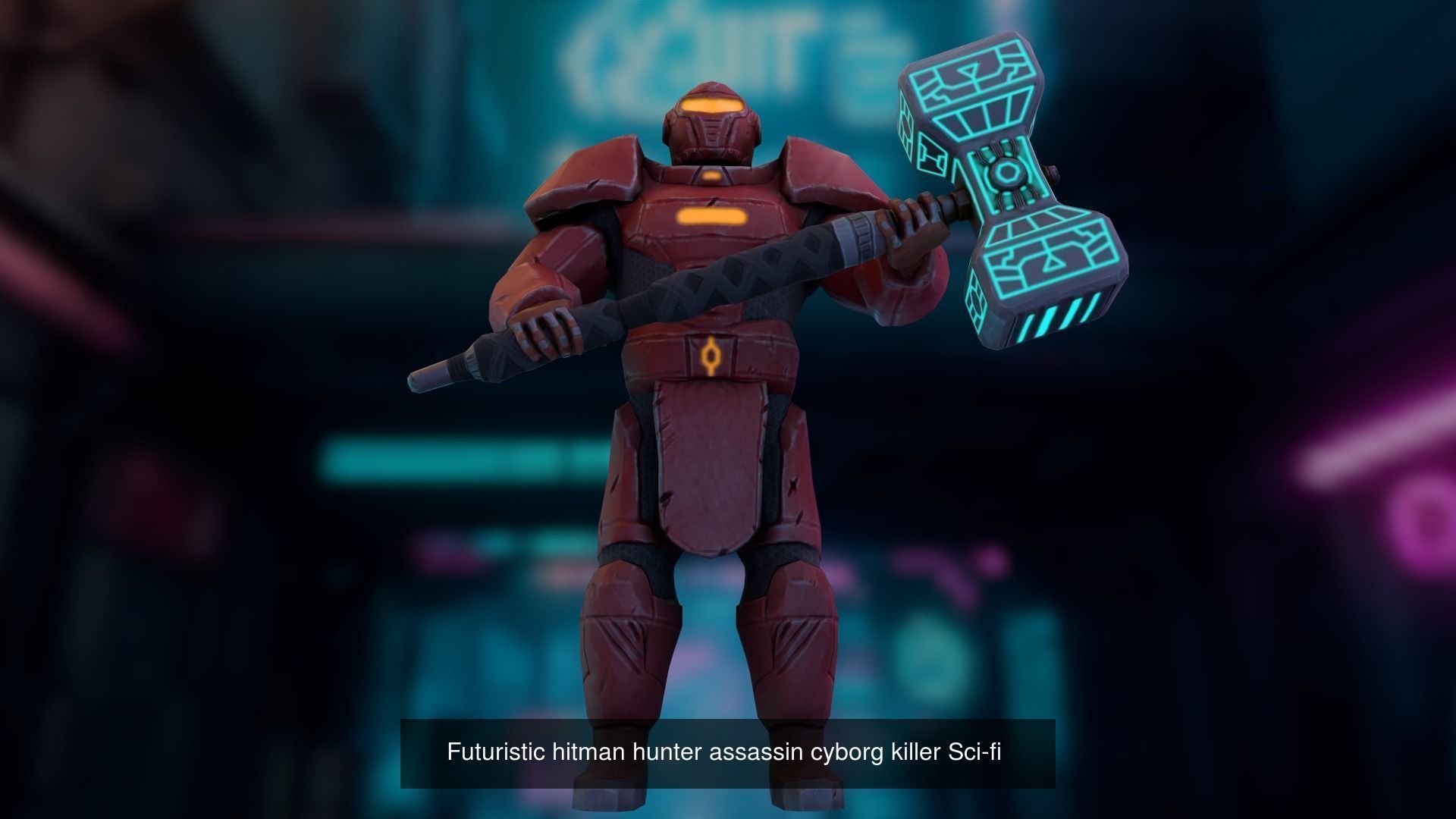 Tech Titans Guardians of the Sci-Fi Galaxy Rigged 3D Model Collection_7