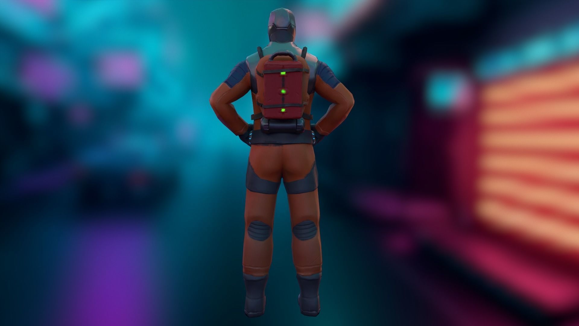 Tech Titans Guardians of the Sci-Fi Galaxy Rigged 3D Model Collection_12