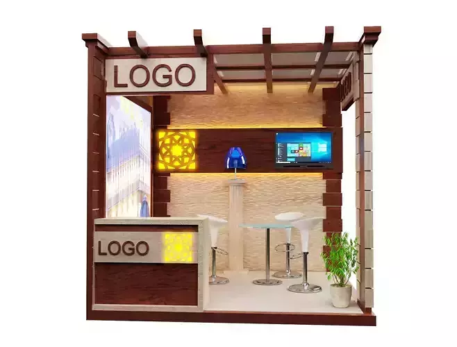 Booth Exhibition Stand a128b