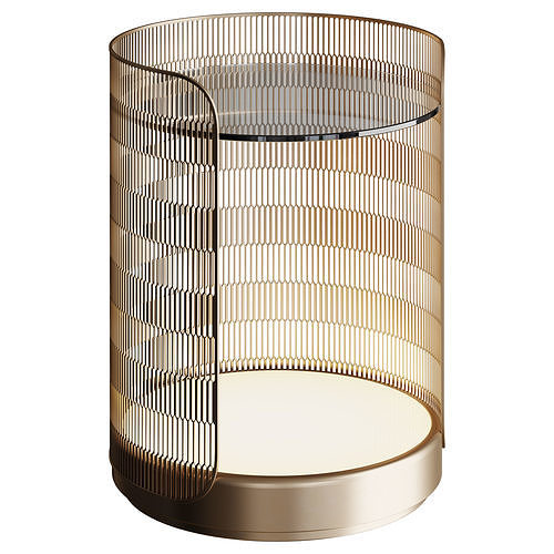 Natevo CHIARO DI LUNA Bedside table 3D model