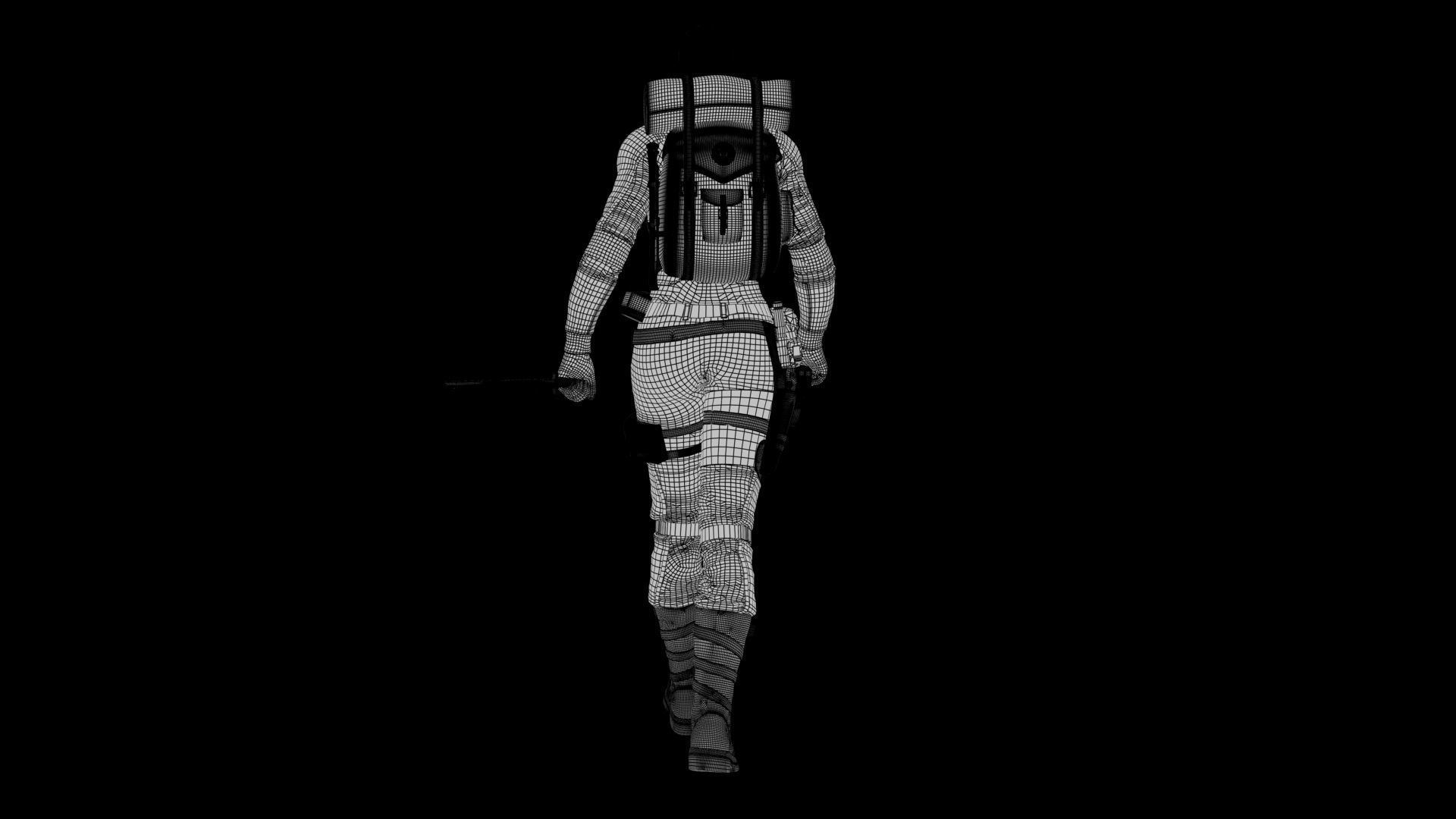 sci-fi chacacter 3D model_9