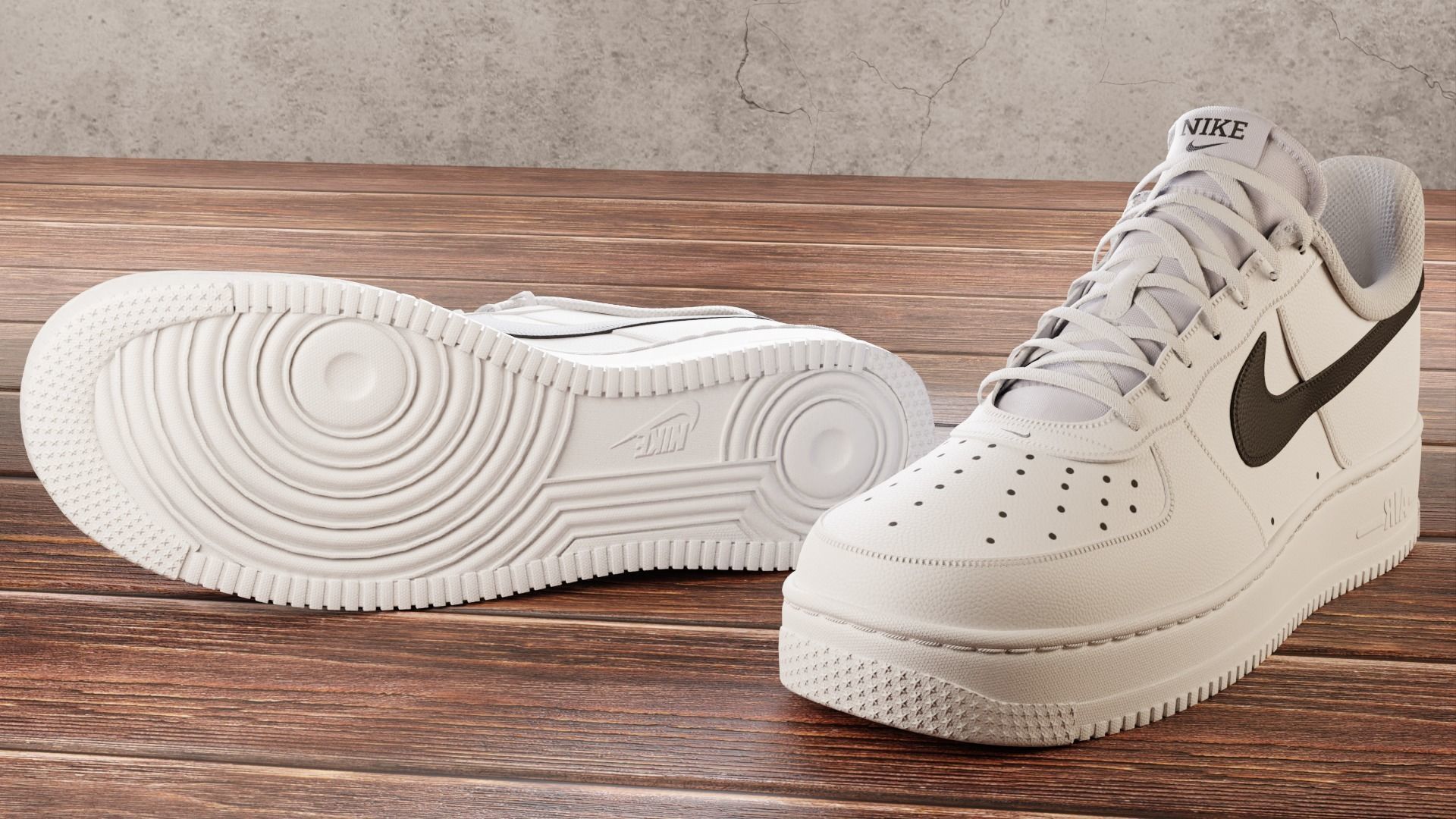 Nike Air Force 1 3D model_1