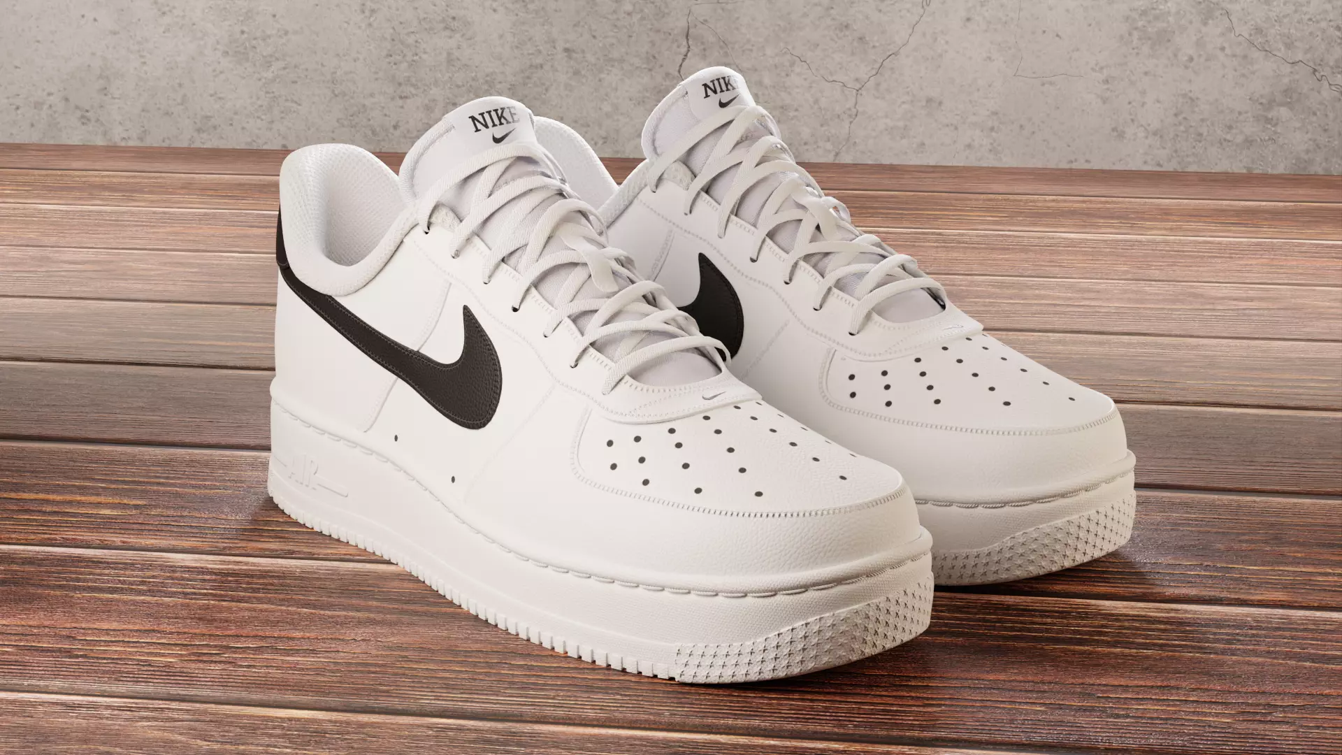 Nike Air Force 1 3D model_0